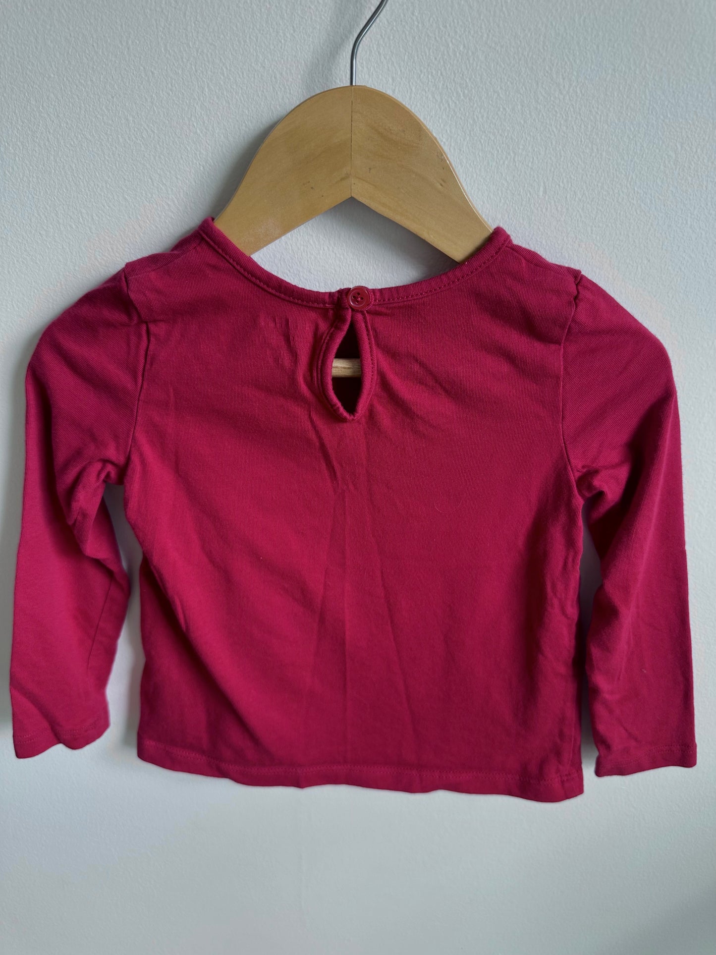 Love Red Long Sleeve / 18-24m