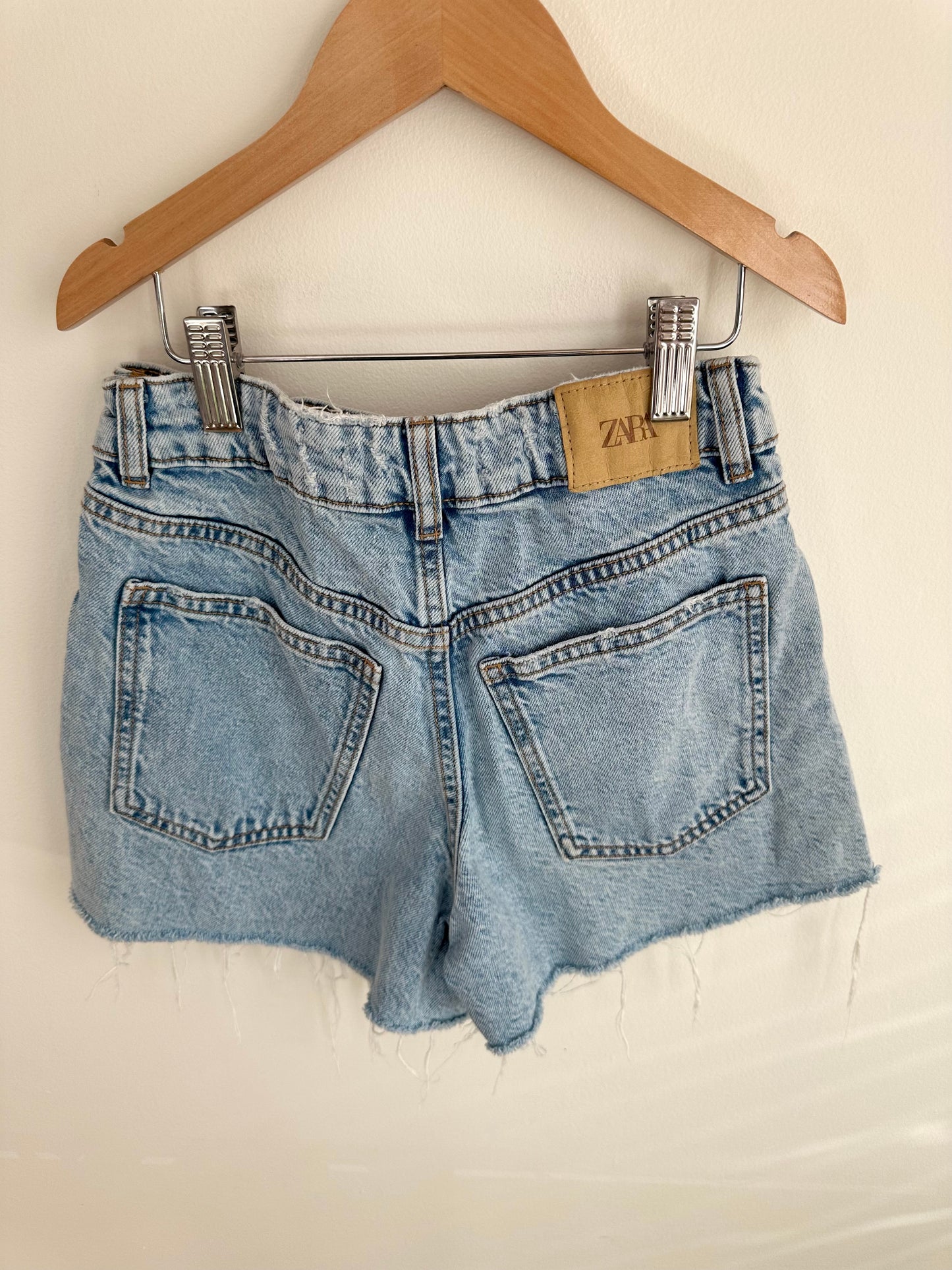 Zara Cut of Jean Shorts/Skirt / 11-12 years