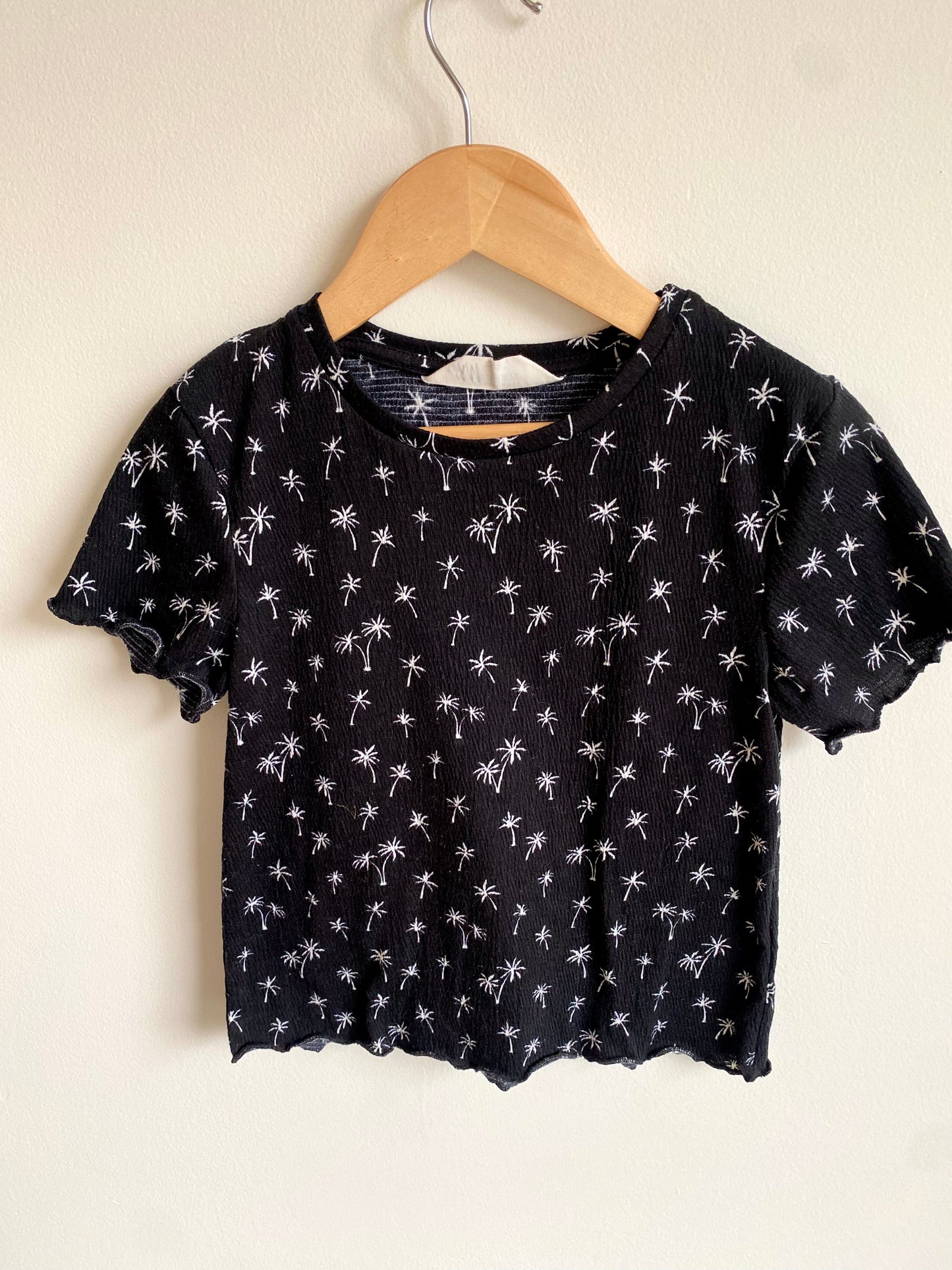 Palm Tree Black T-Shirt / 8-10 Years