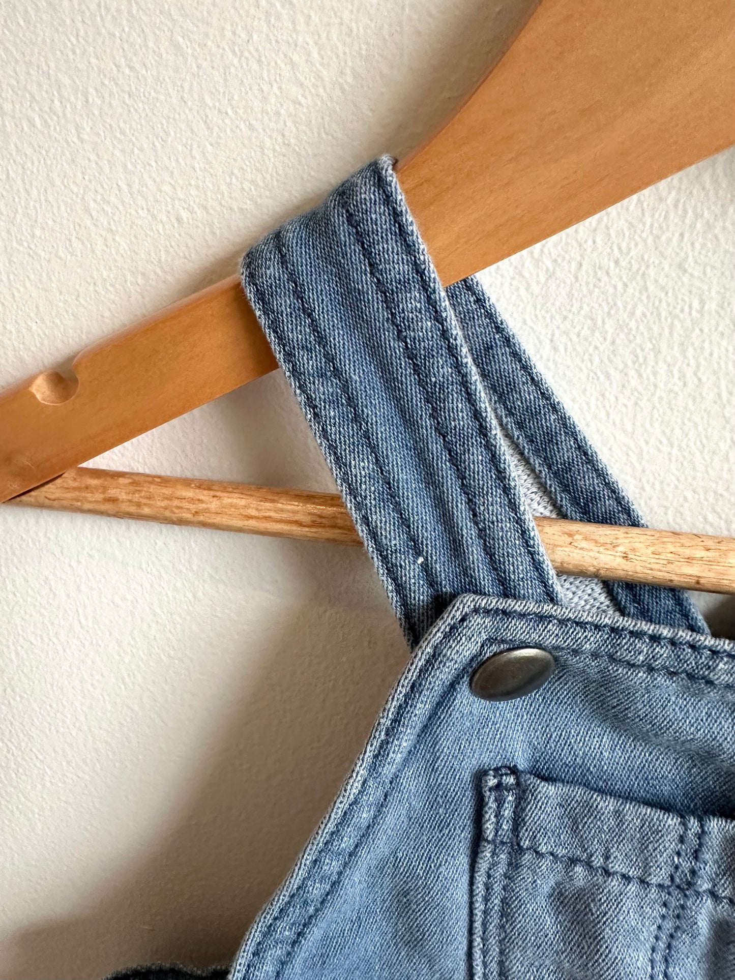 Chambray Overalls / 12-18m