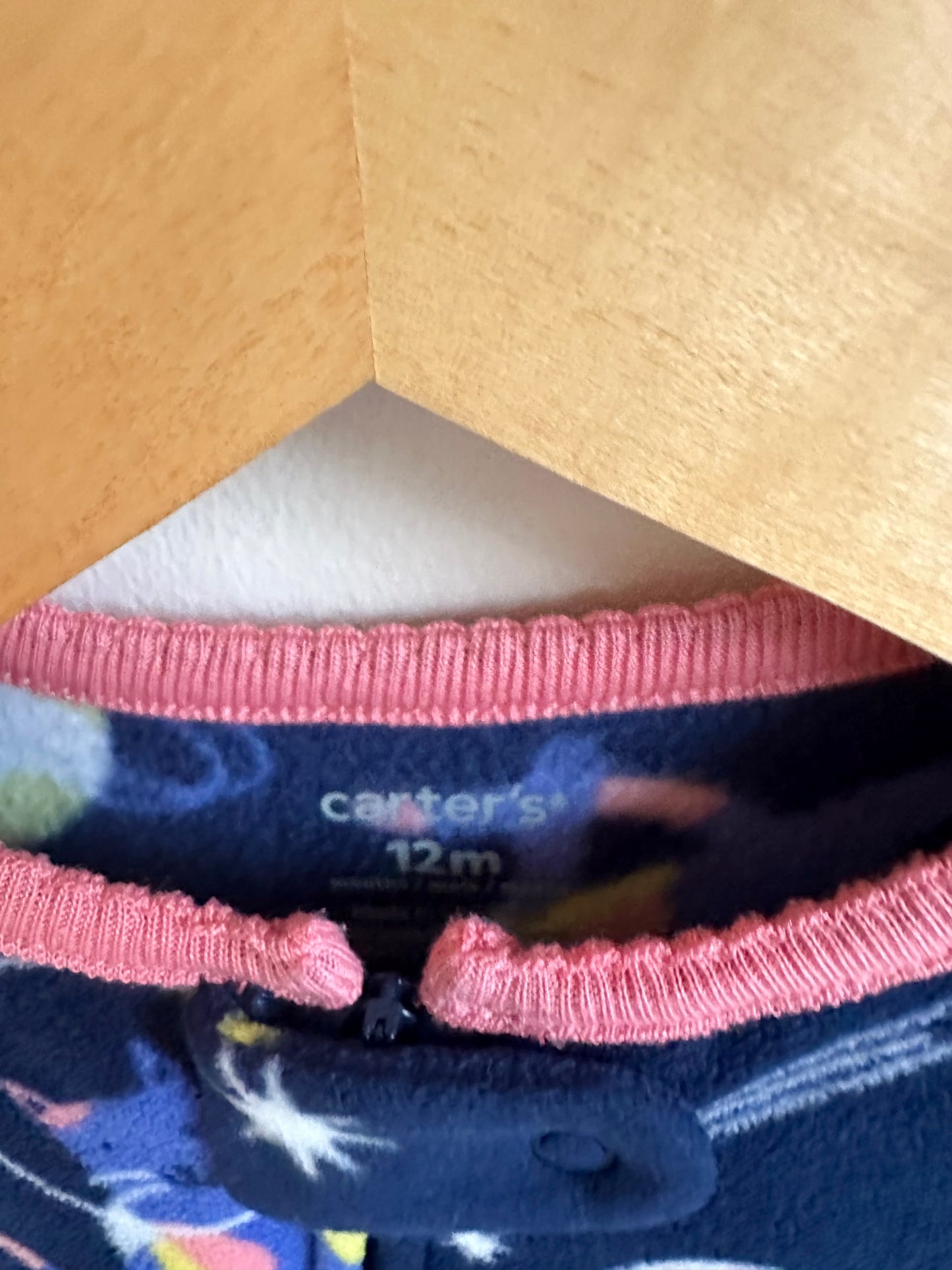Fleece Cat Space Sleeper / 12m