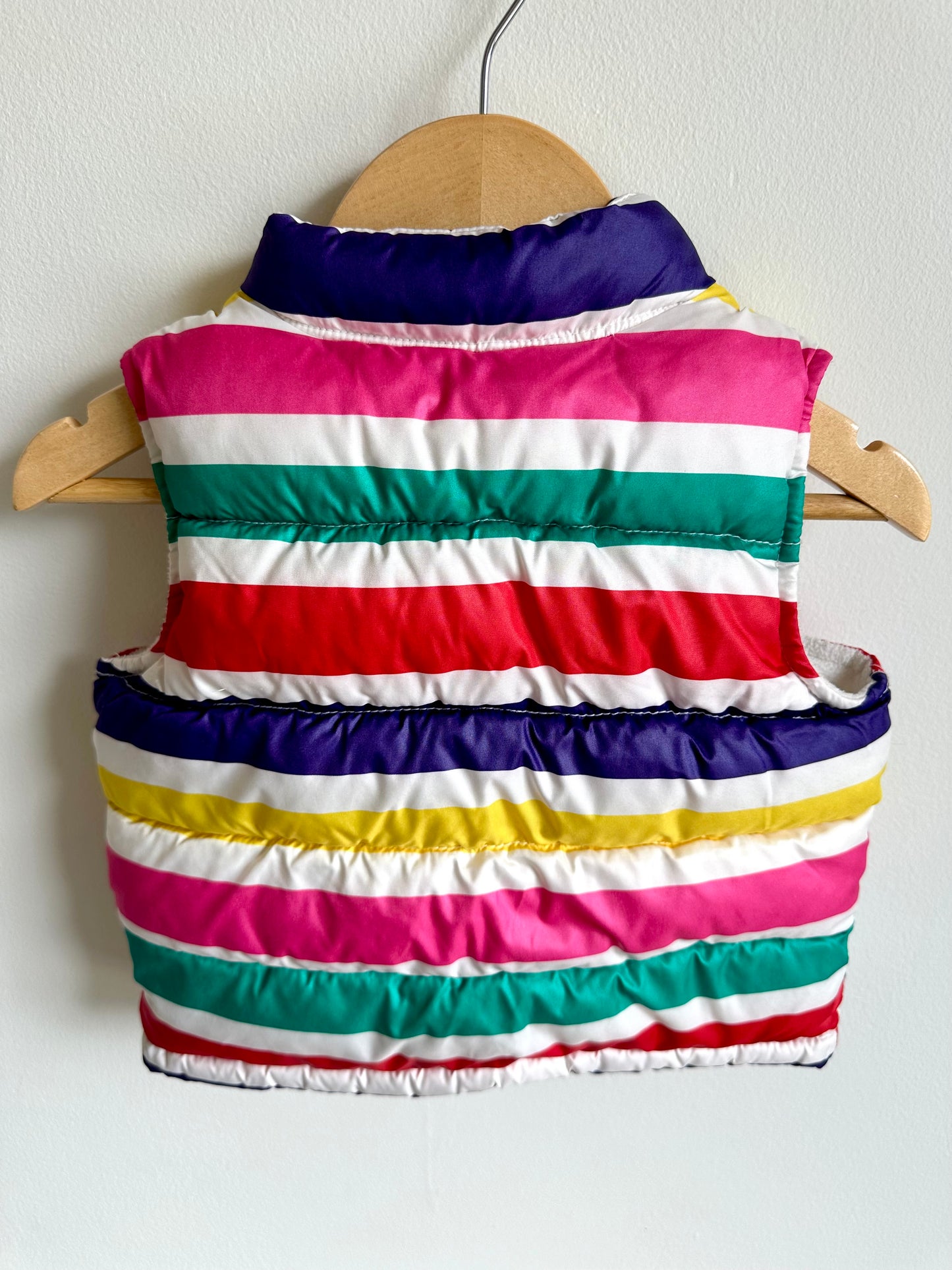 Striped Puffer Vest / 18-24m