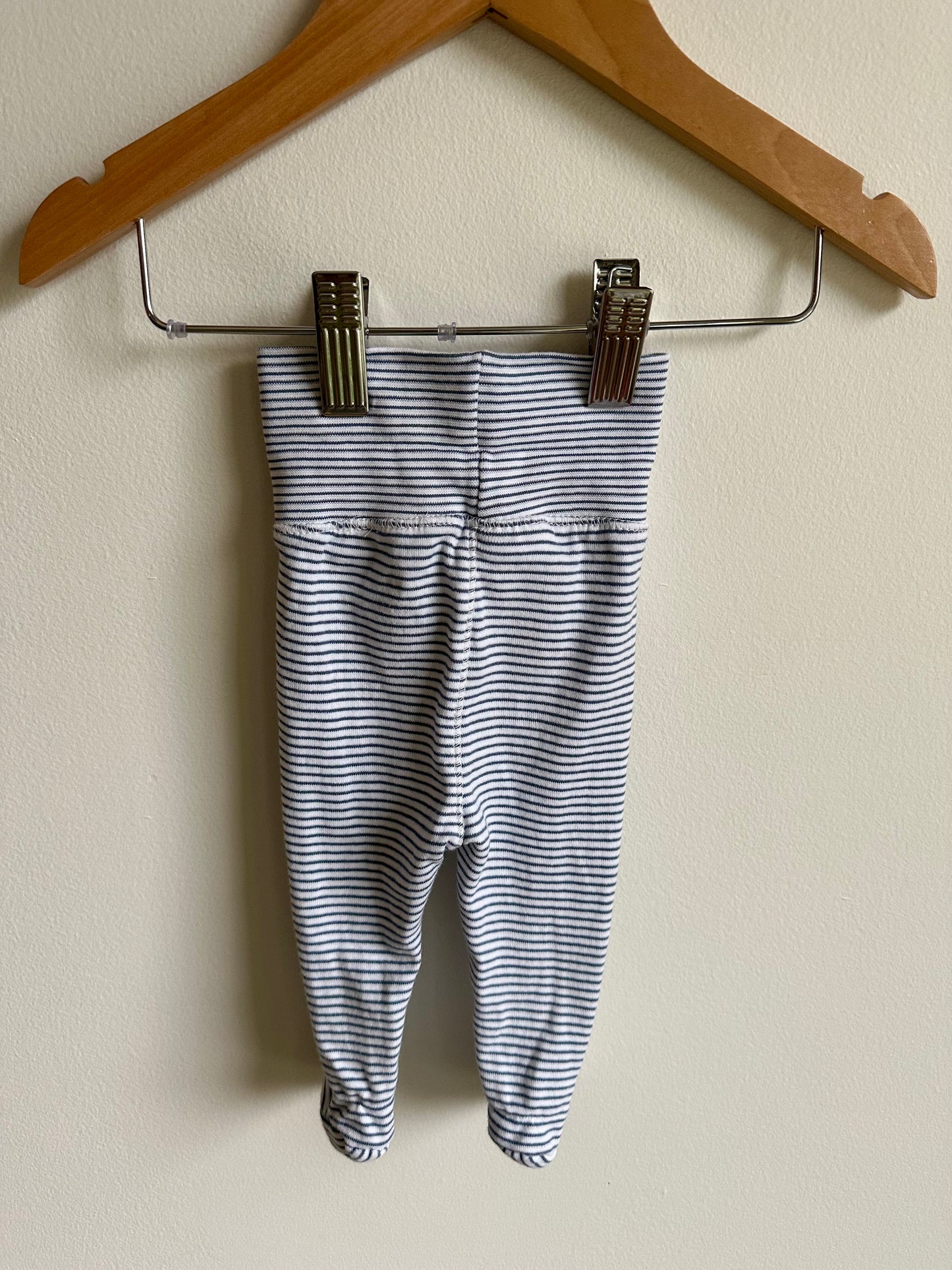 Footed Striped Pants / 0-1m