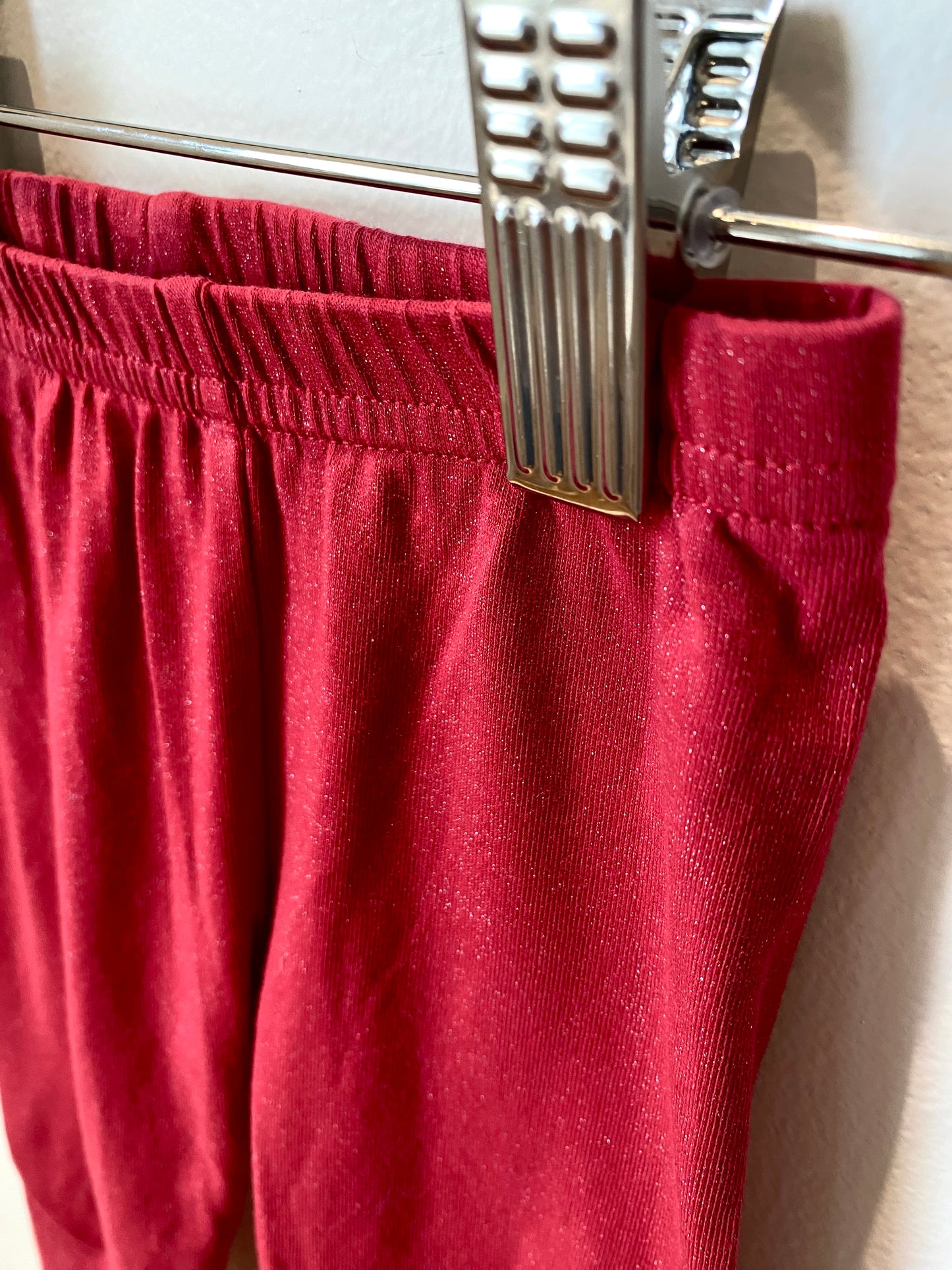 Red Pants with Shimmer Thread / 6m