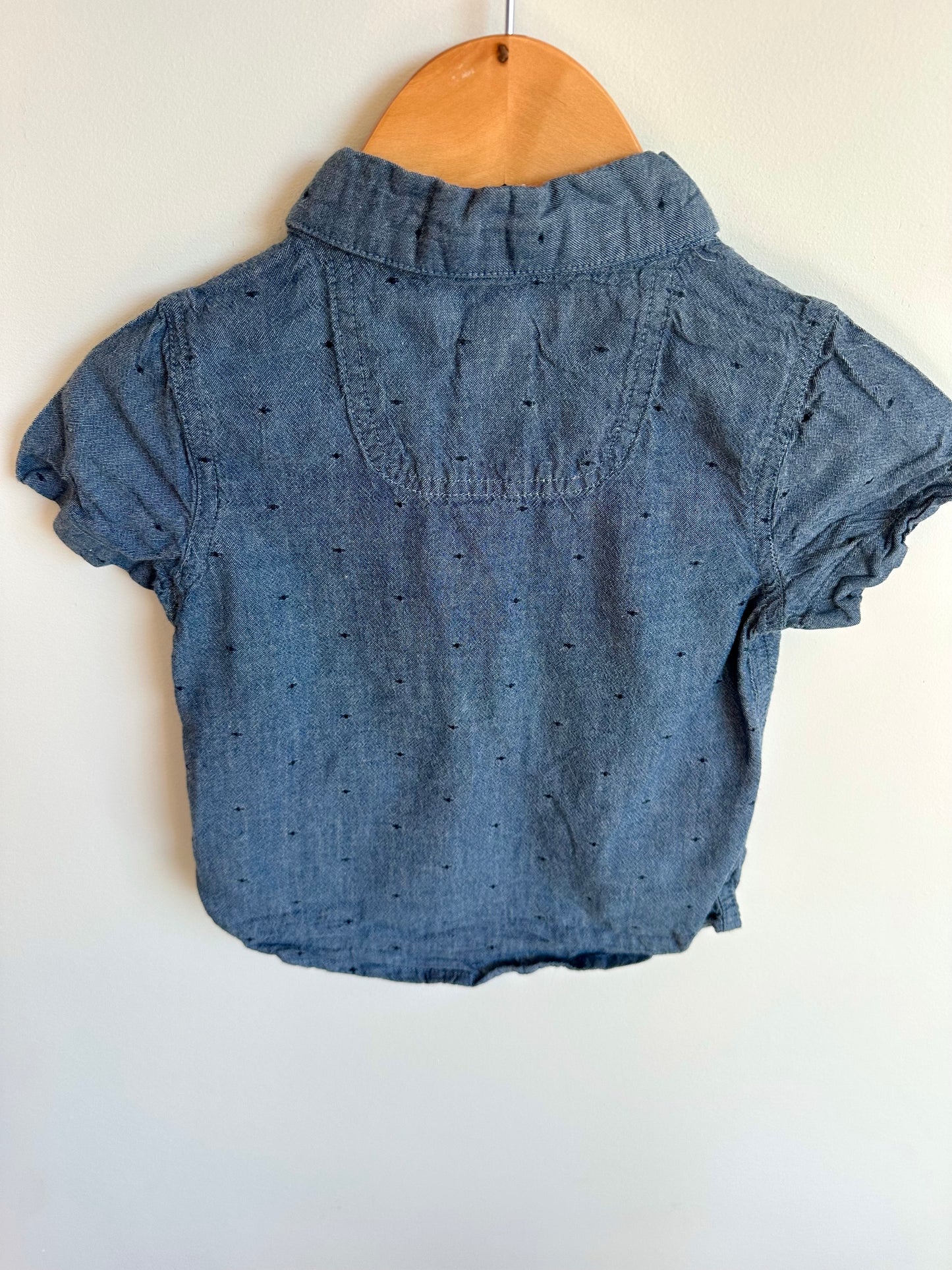 Tommy Bahama Denim Button Up T-shirt / 2T