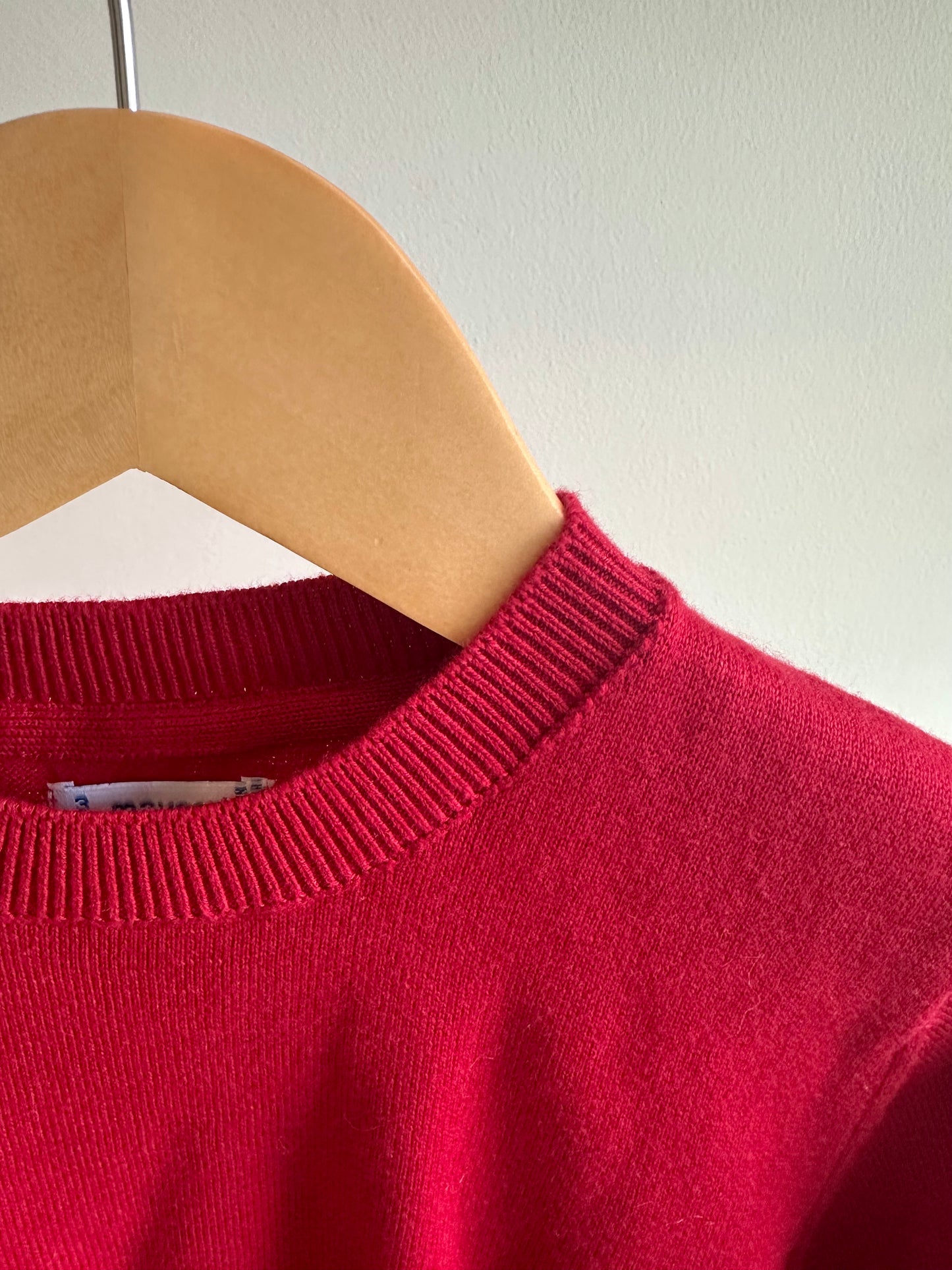 Mayoral Red Knit Crew / 3T