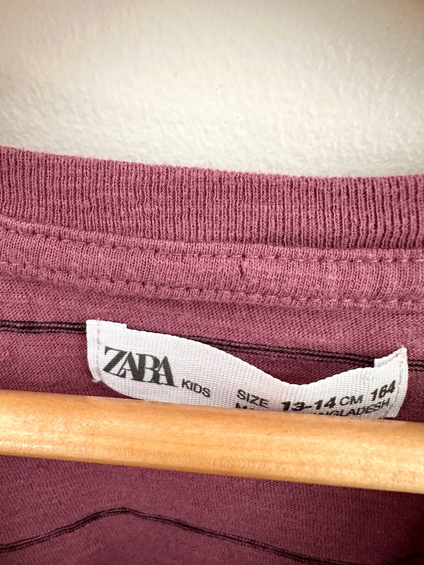 Zara Striped Long Sleeve / 13-14 years