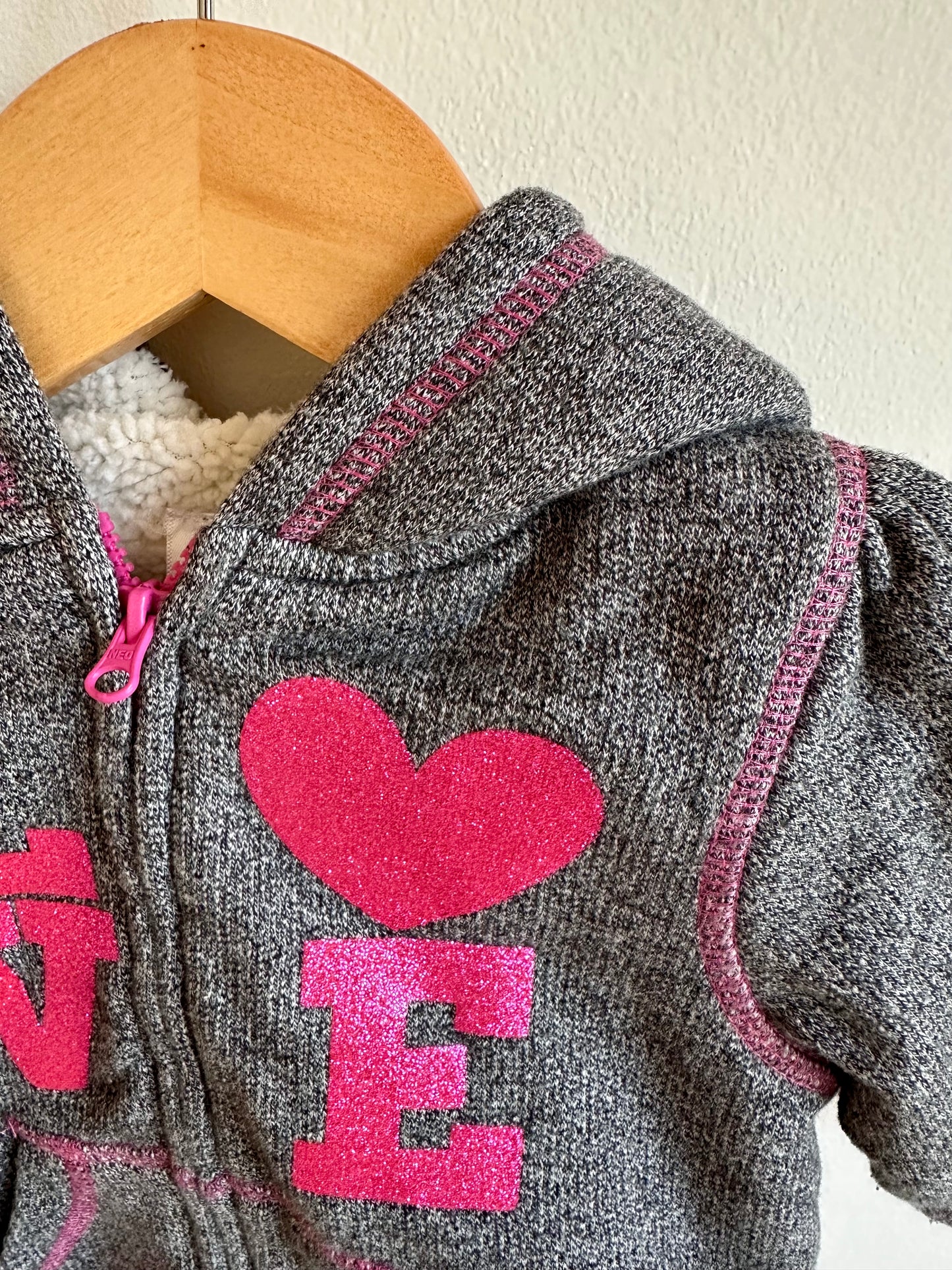 Love Sparkle Sweater / 6-12m