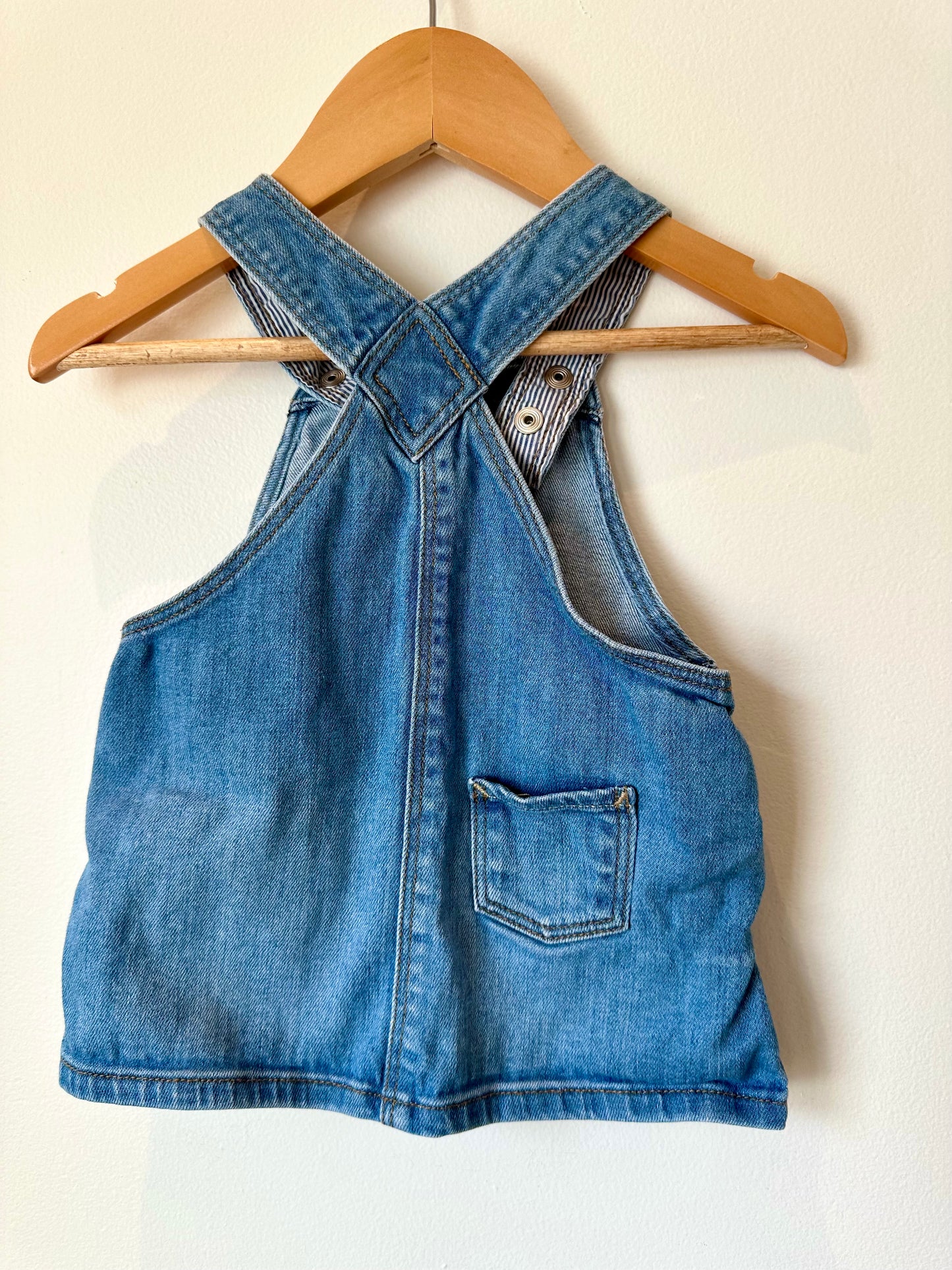 H&M Jean Dress Overalls / 4-6m
