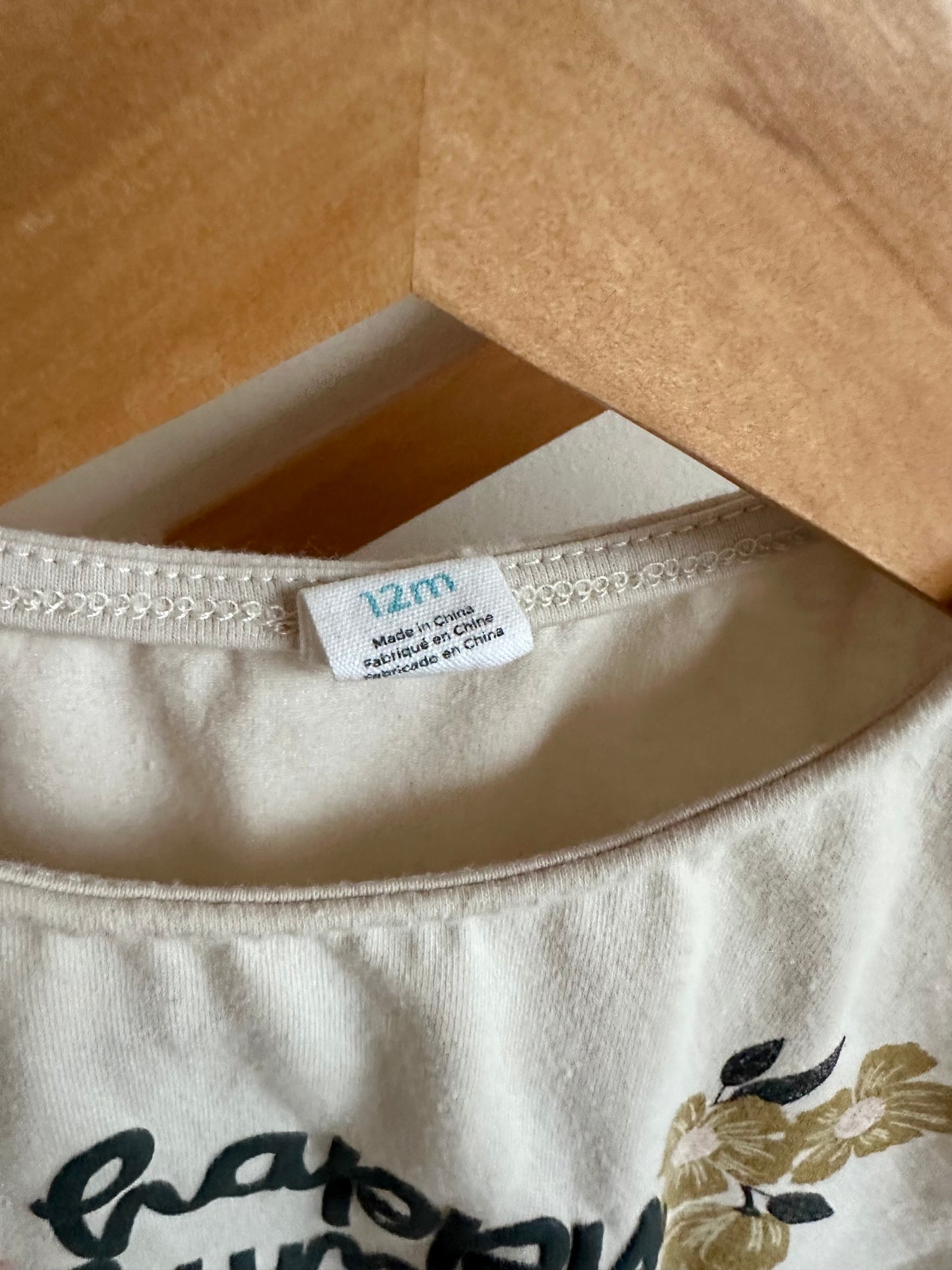 Happy Human T-shirt + Shorts / 12m