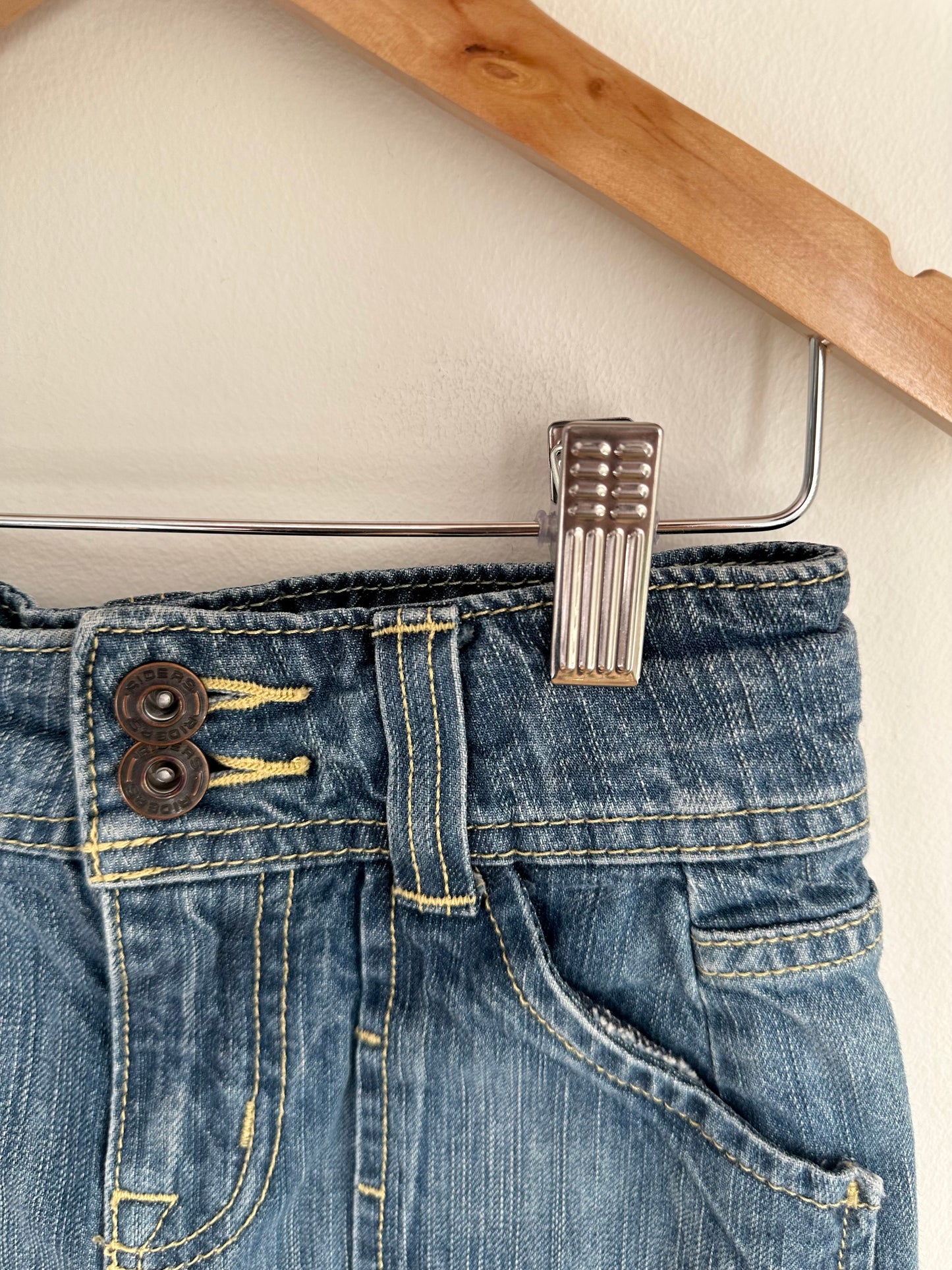 Jean Skirt with Biker Shorts / 6 years