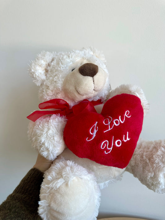 I Love You Bear Stuffy (No Shipping)