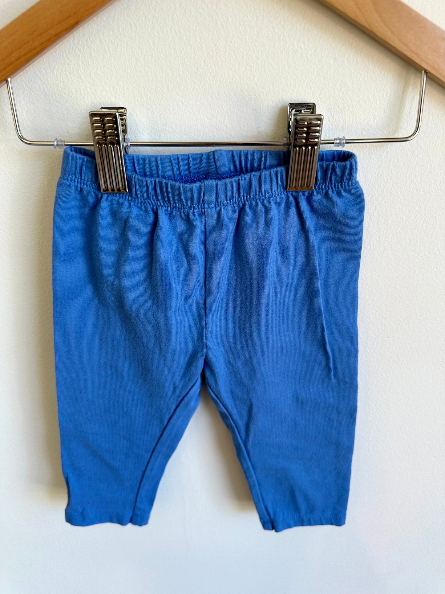 Blue Organic Pants / 6-12m