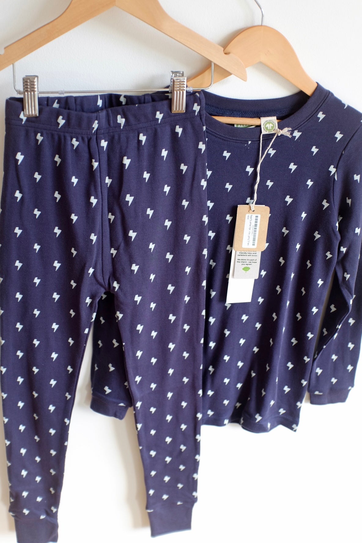Parade Navy Lightening PJ Top + Bottoms Set (New Retail Item) 7-8 years