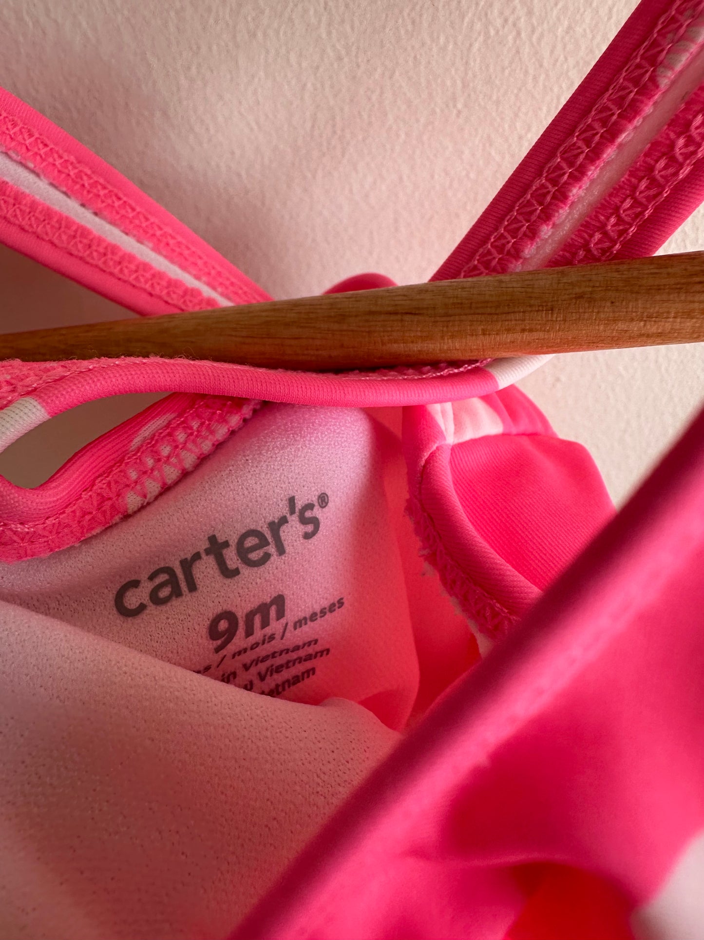 Pink Dot Swimsuit / 9m