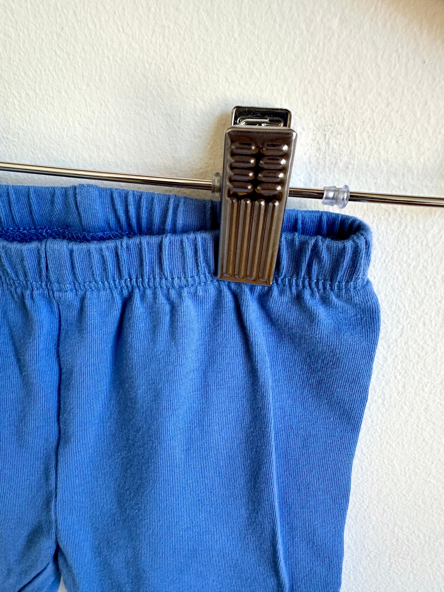 Blue Organic Pants / 6-12m