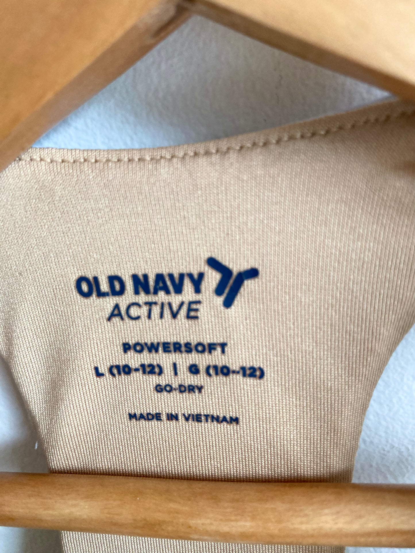 Sky Tank Cropped Exercise Shirt / 10-12 Years (lg)