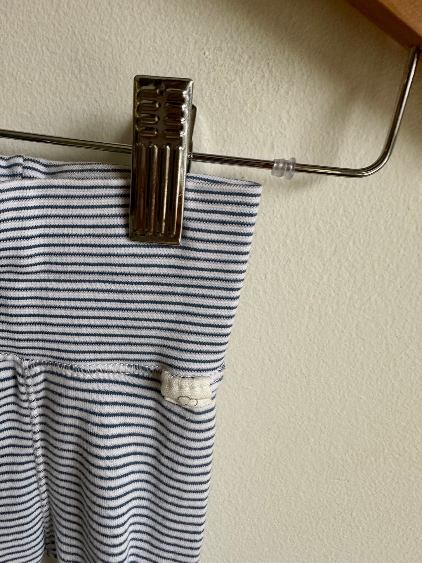 Footed Striped Pants / 0-1m