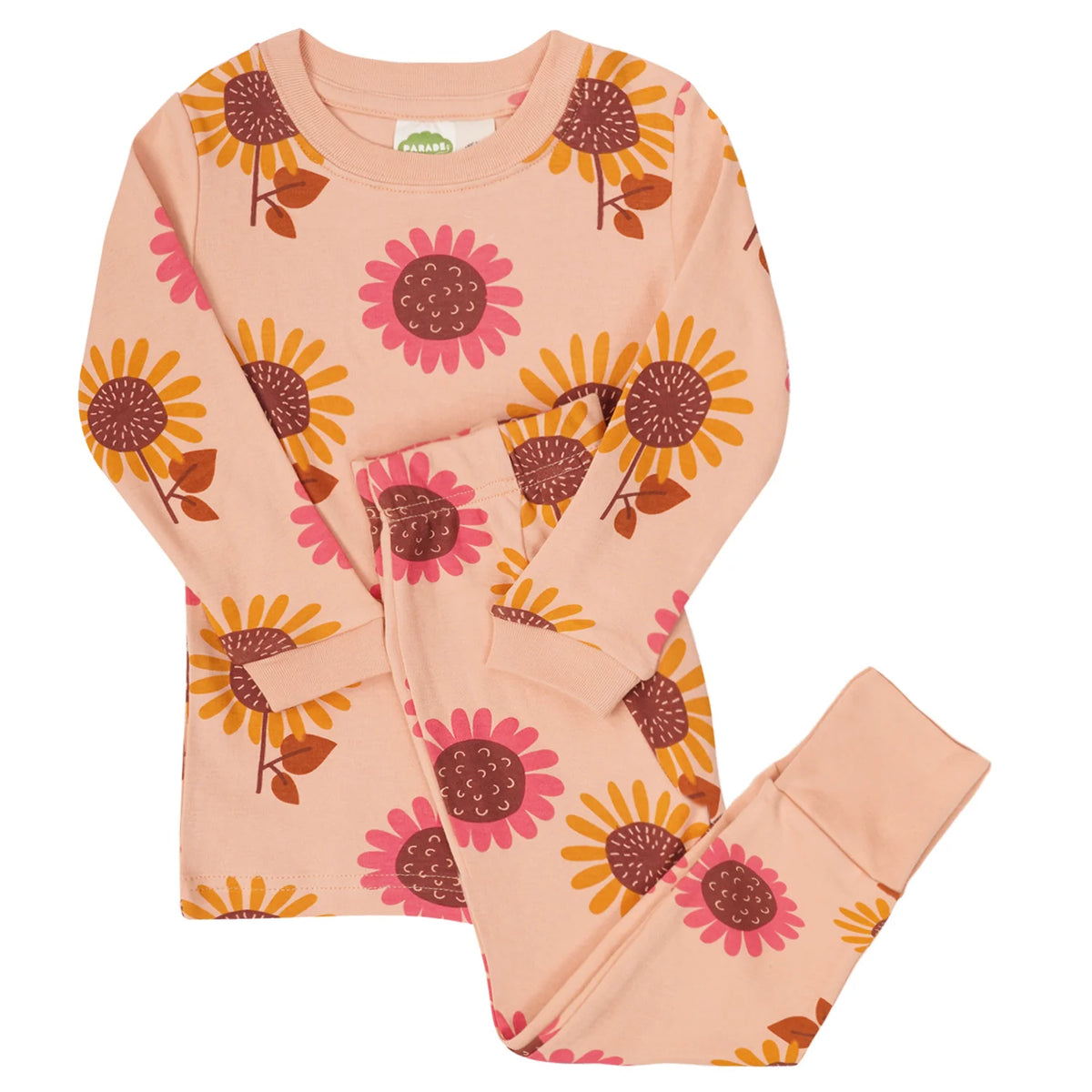 Parade Organic Sunflower PJ Top + Bottoms Set (New Retail Item)/ 7-8 years