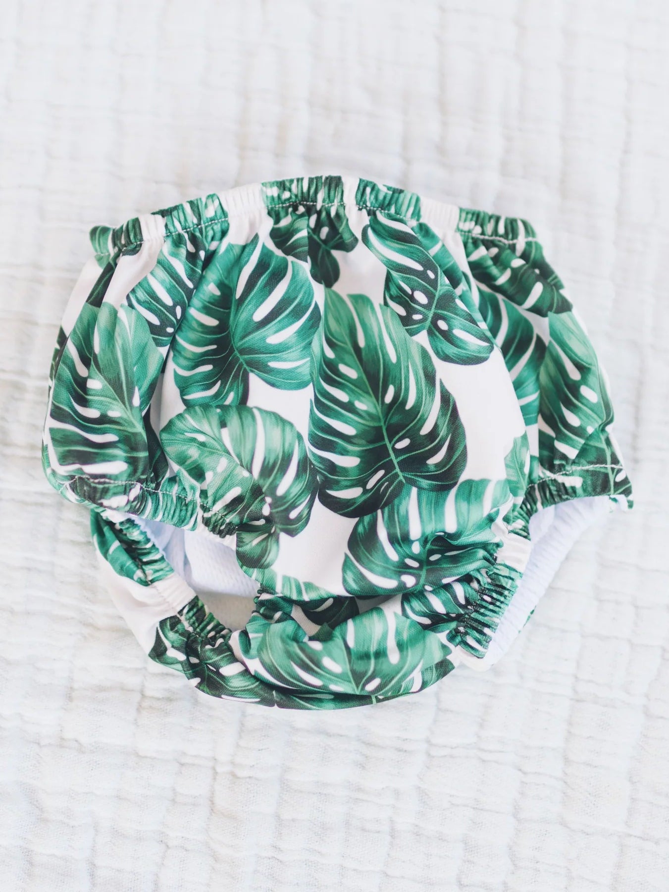 Honeysuckle Leaf Swim Diaper (New Retail Item) / Small (7-18lbs)