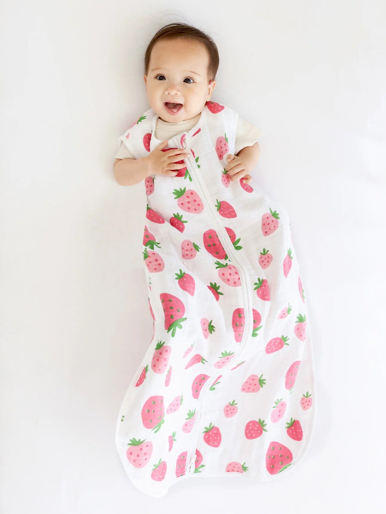Organic Strawberries Sleep Sac (New Retail Item) / 6-12m