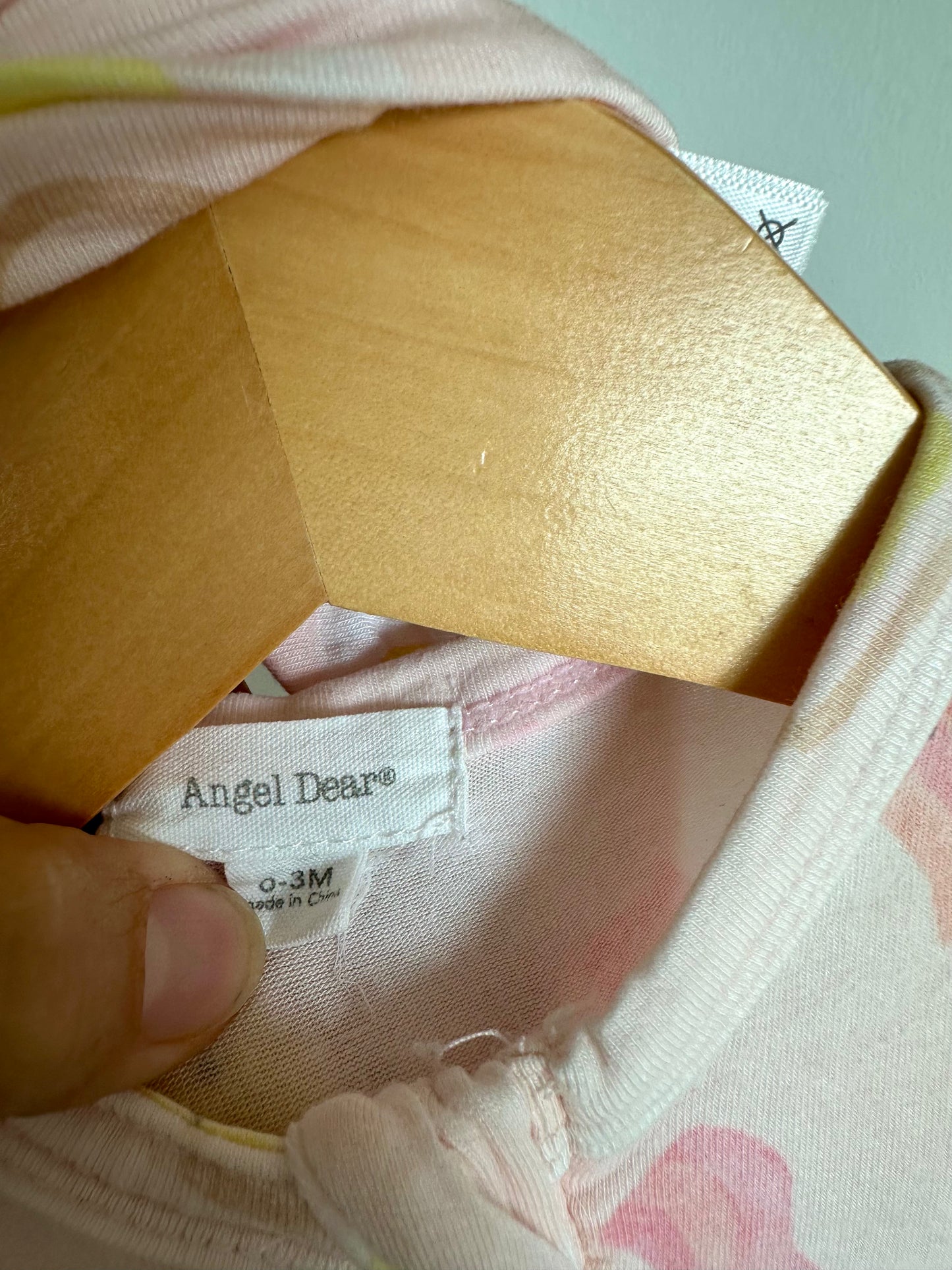 Angel Dear Breakfast Bamboo Sleeper + Headband Set / 0-3m