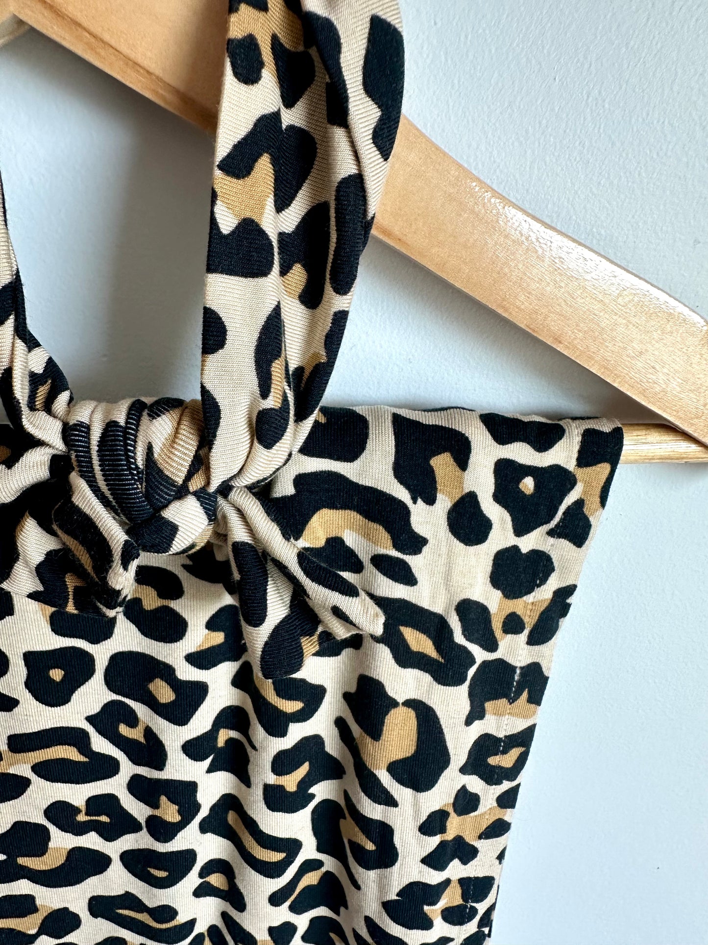 Posh Peanut Animal Print Bamboo Swaddle Blanket + Headband (0-3m)