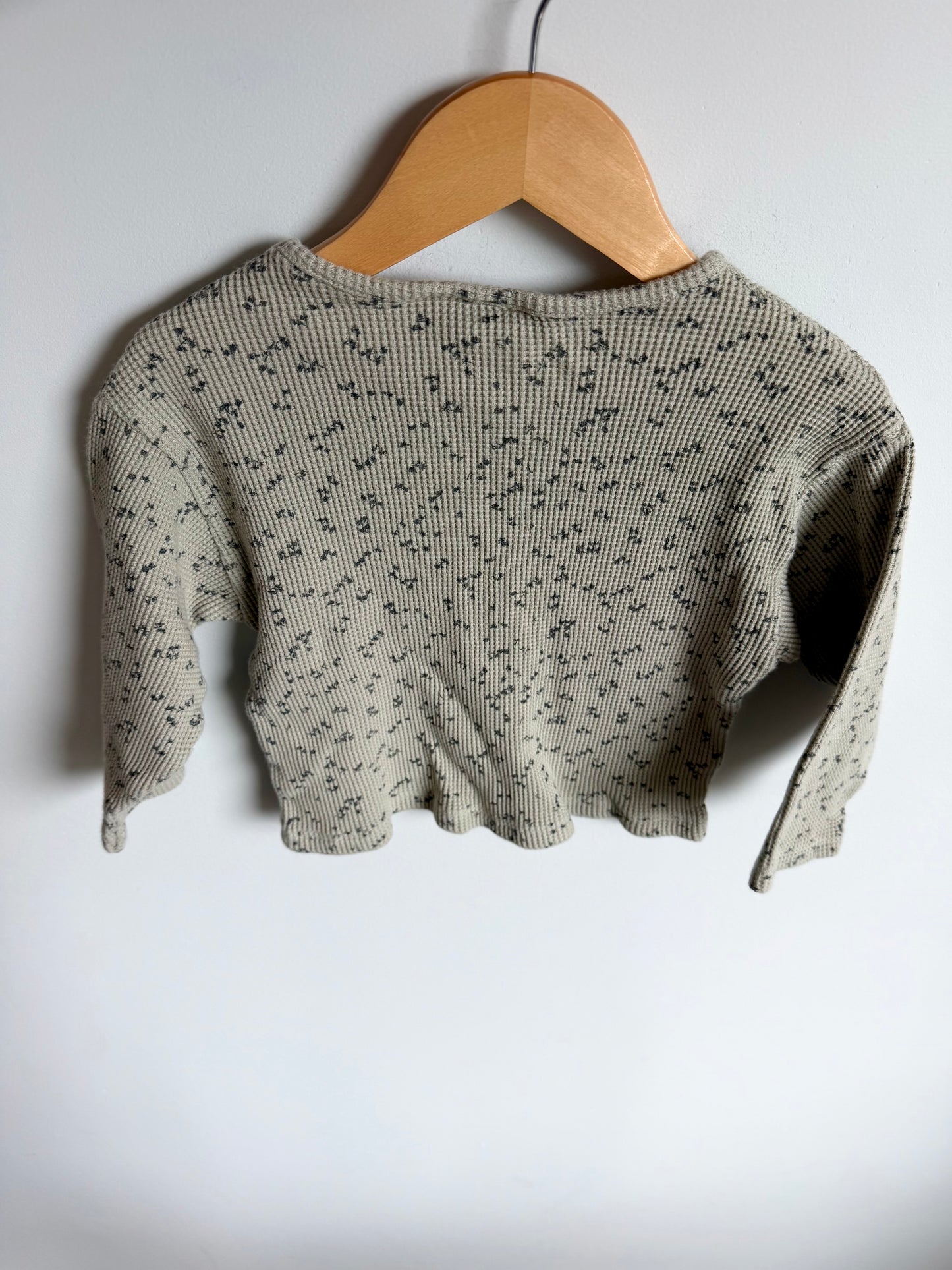 Waffle Floral Pockets Top (PLAY) / 18-24m