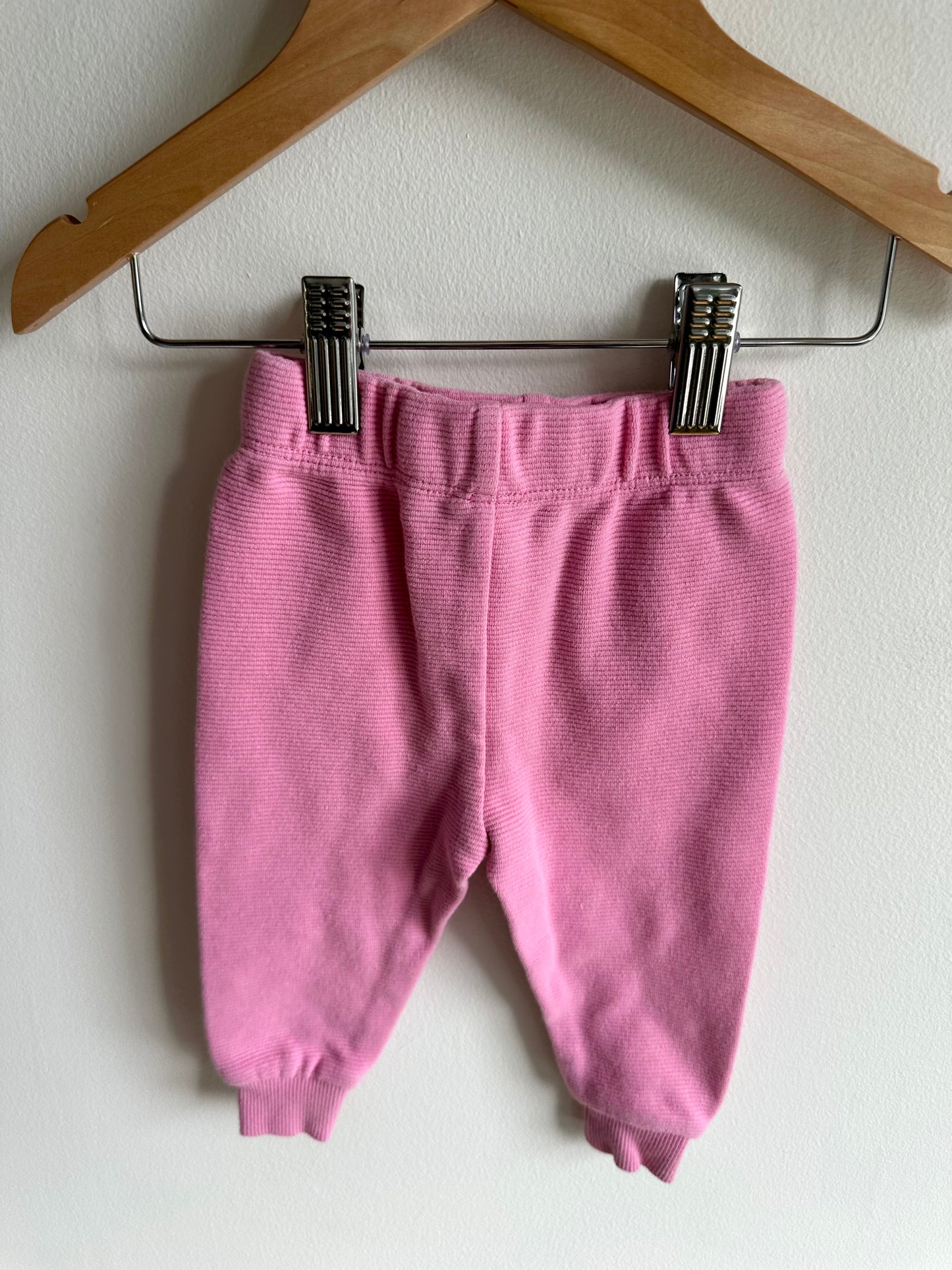 Bubble Gum Pink Tapered Pants / 3m