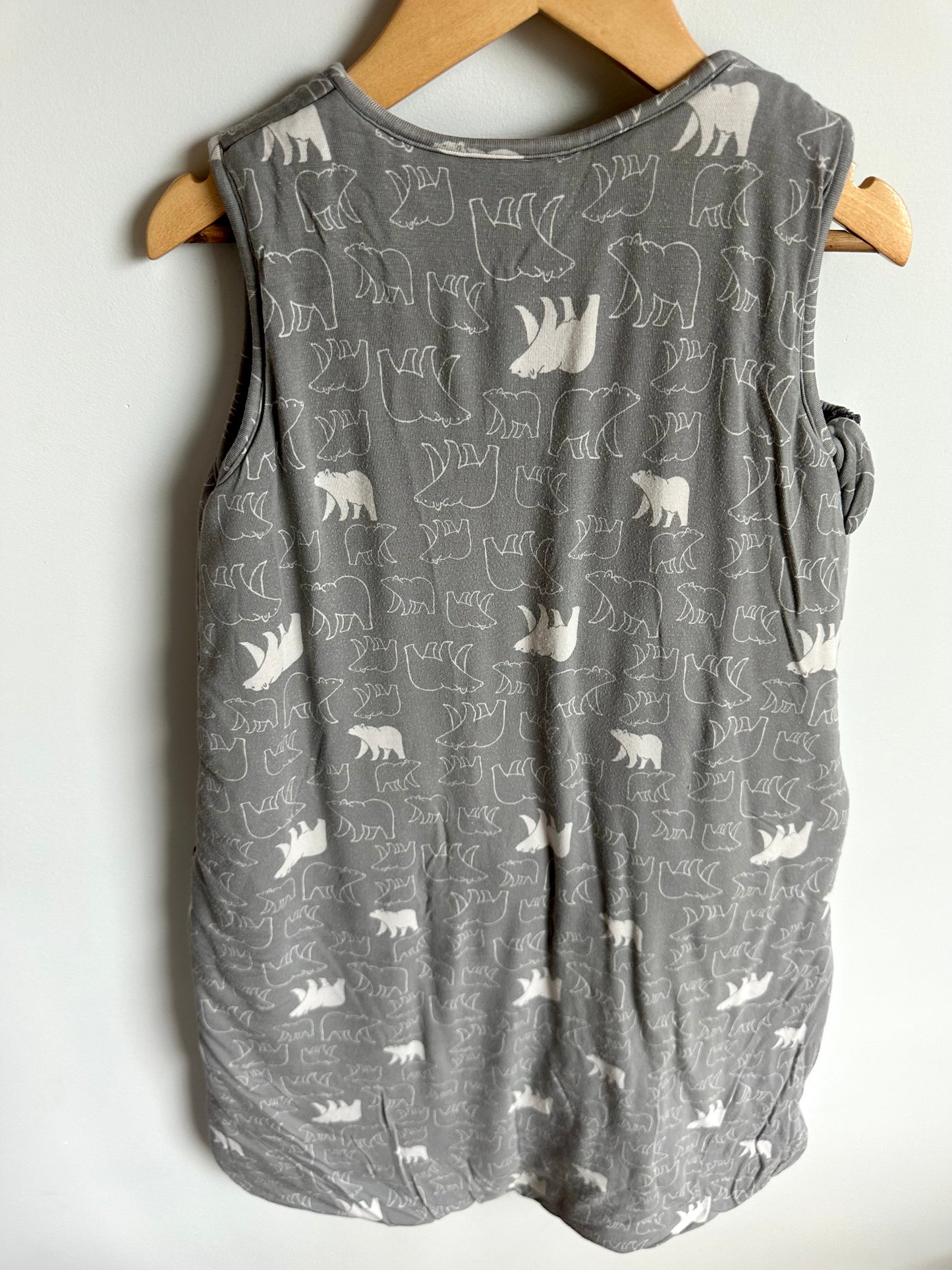 Grey Polar Bear Bamboo Sleep Sack 2.6 Tog / 18-24m