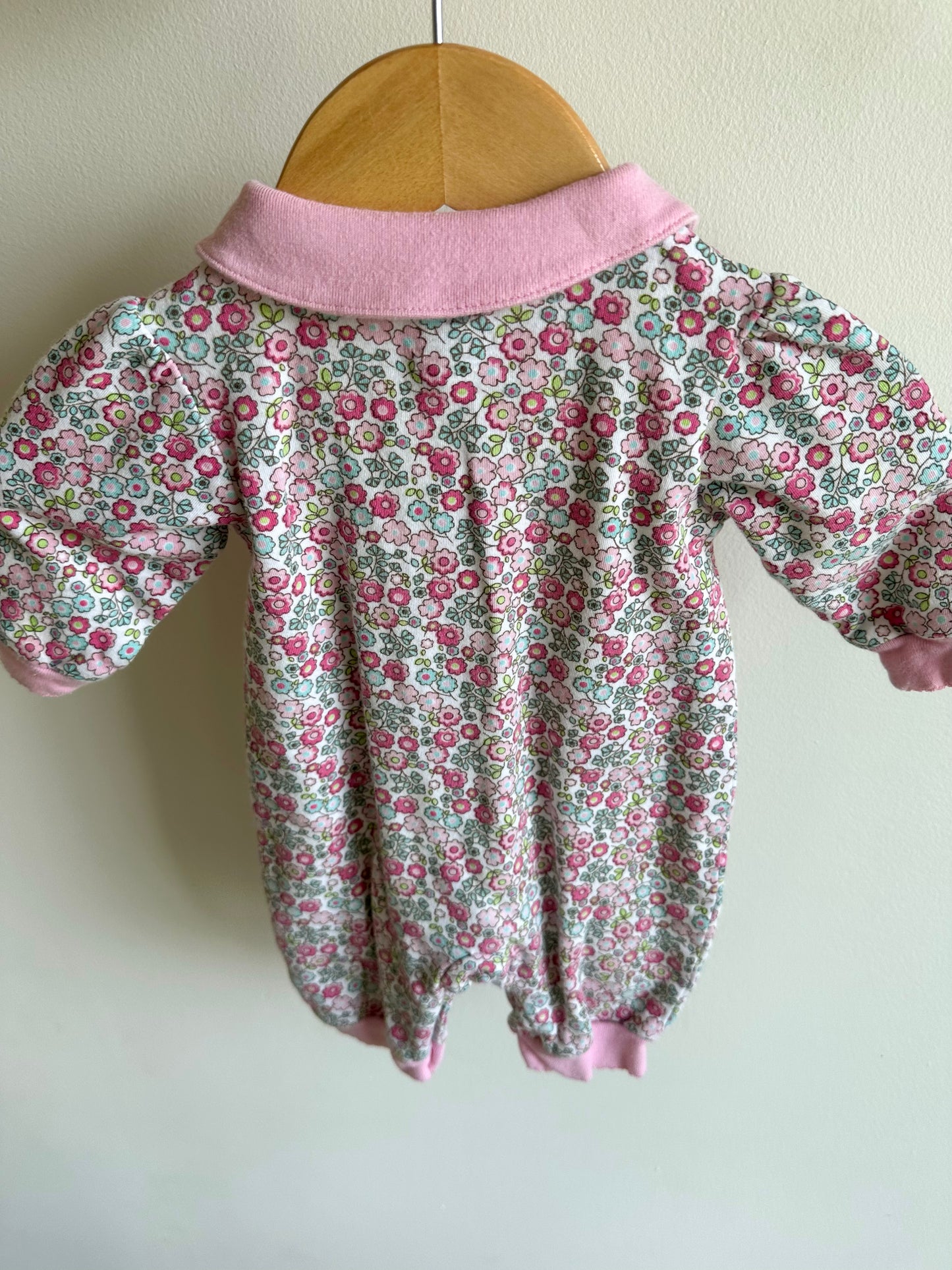 Tea Time Jumpsuit Sleeper / 0-3m?