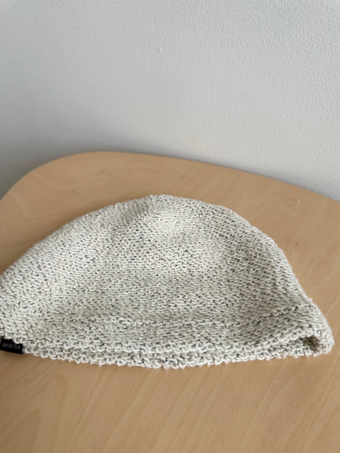 Cream Organic Toque / 6-12m?
