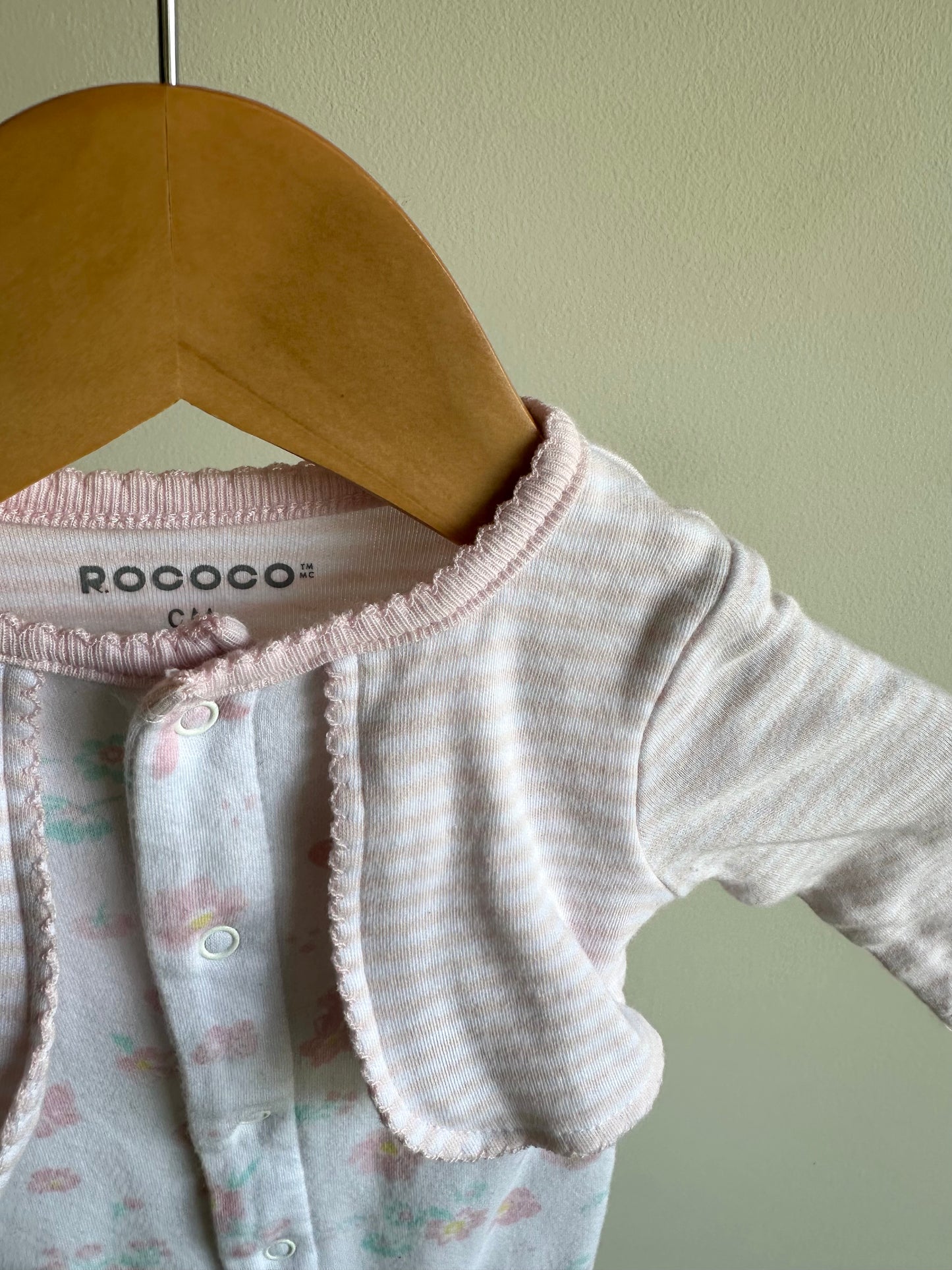 Cardigan Floral Jumpsuit / 0m
