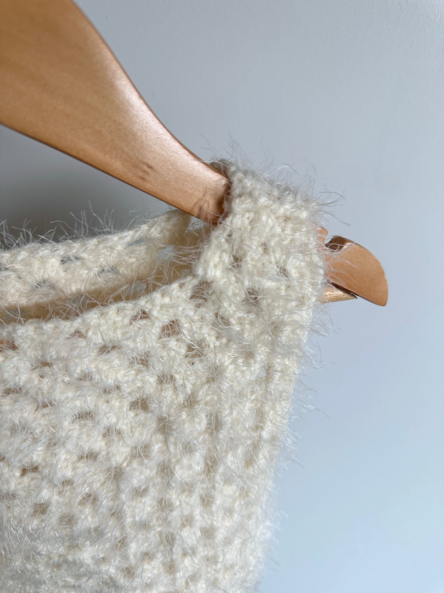 Crochet Cropped Vest / 12-18m?