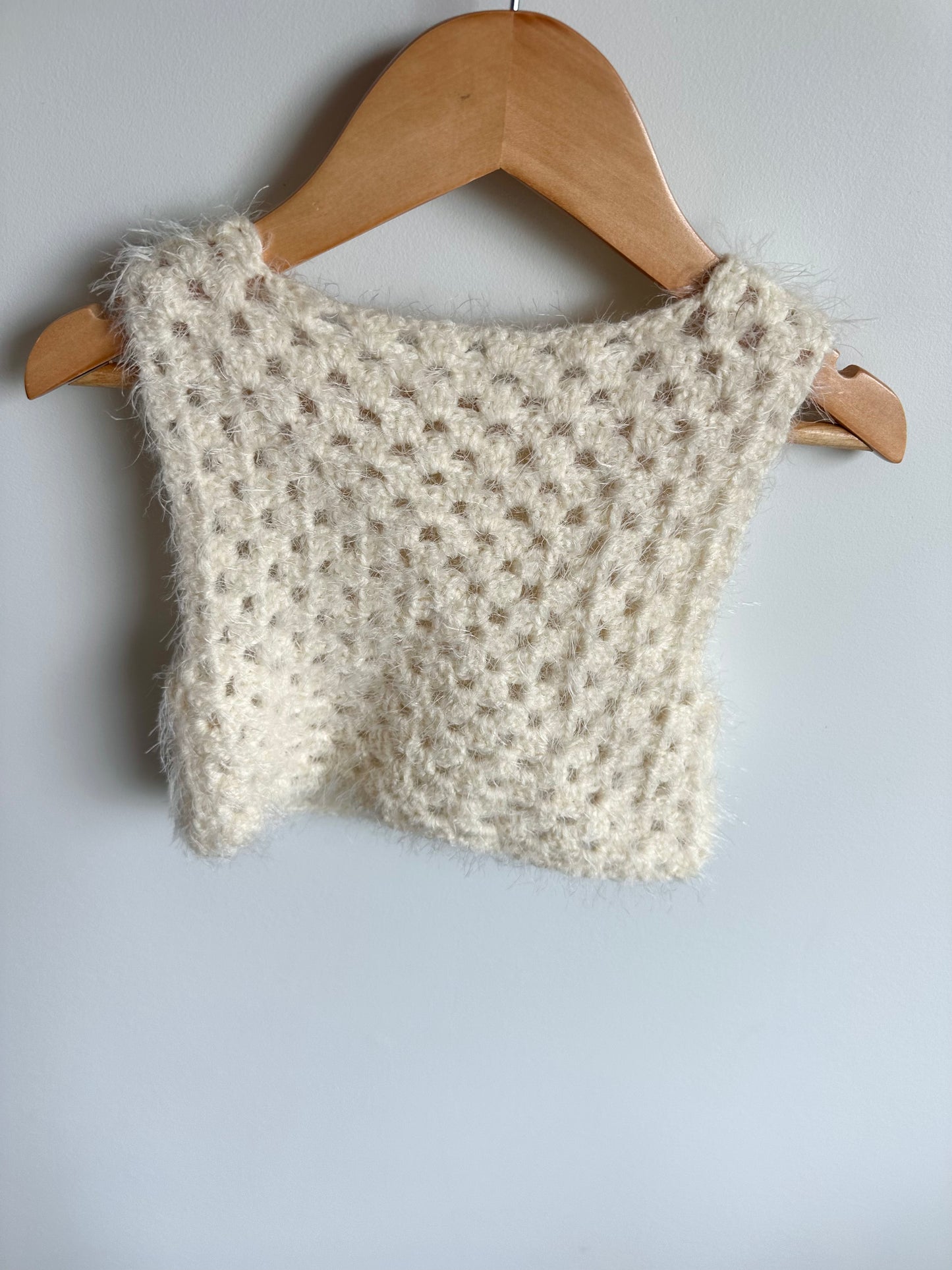 Crochet Cropped Vest / 12-18m?