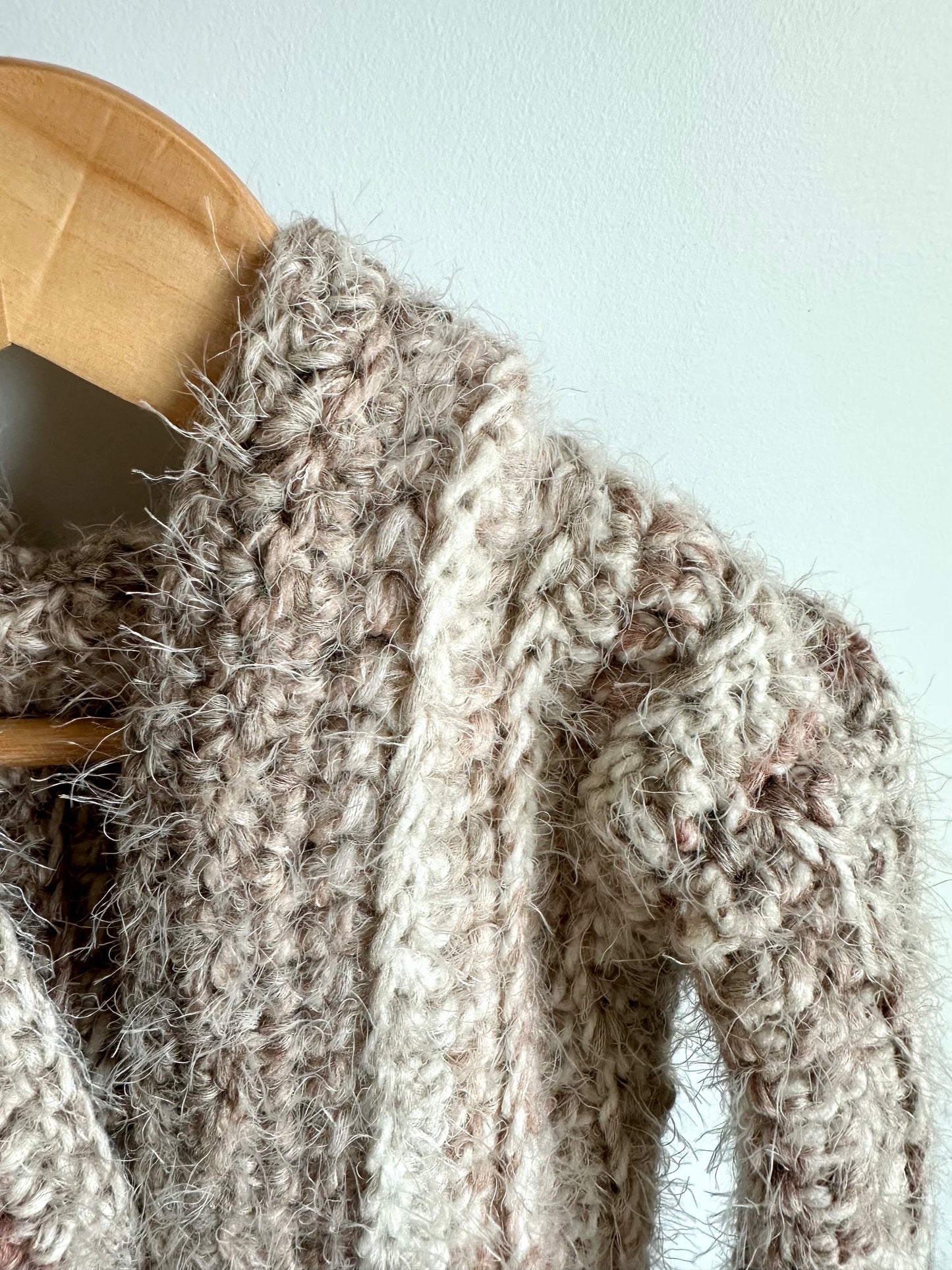 Handcrafted Crochet Hoodie / 12m?