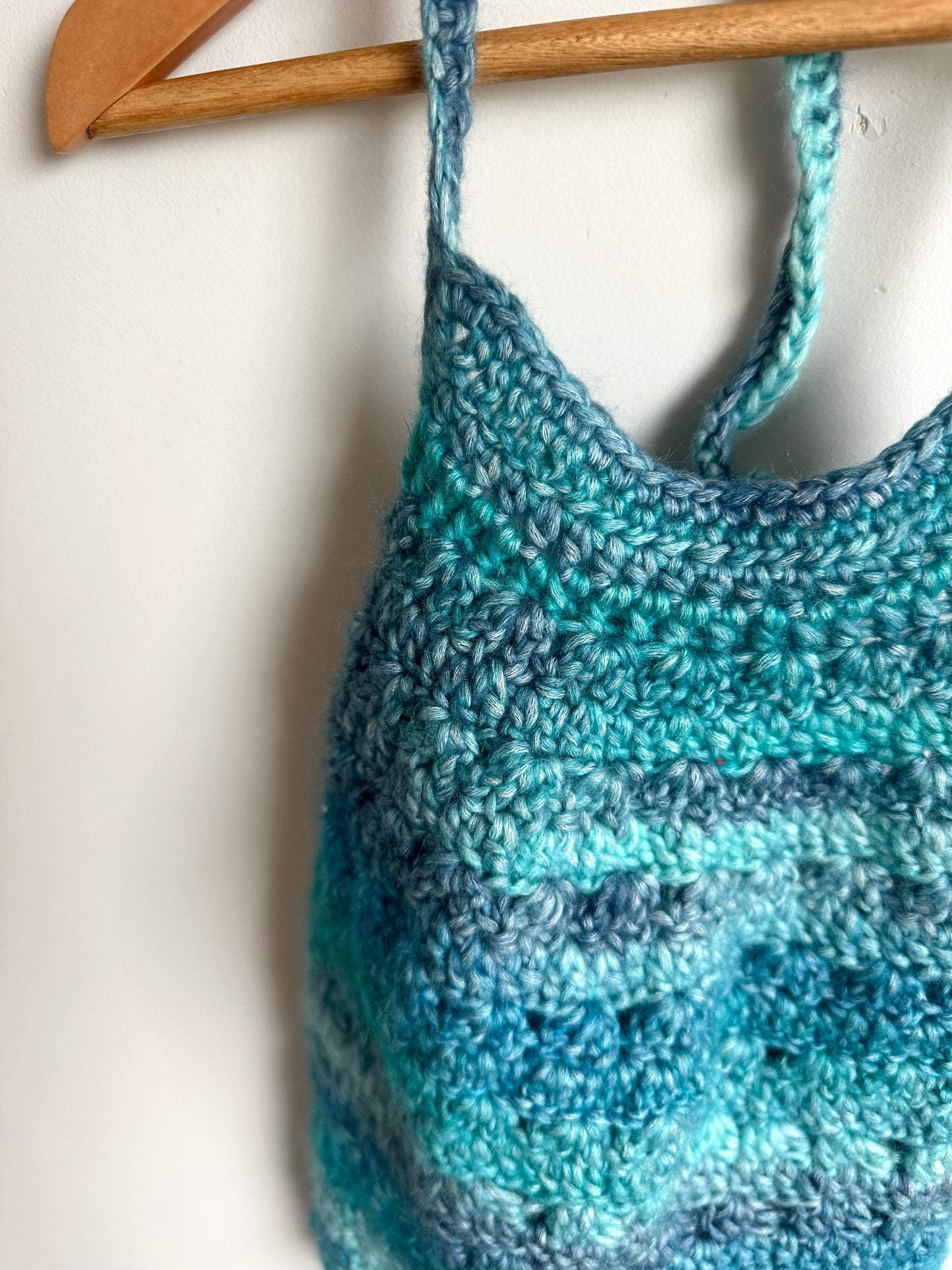 Crochet Blue Romper / 18m?