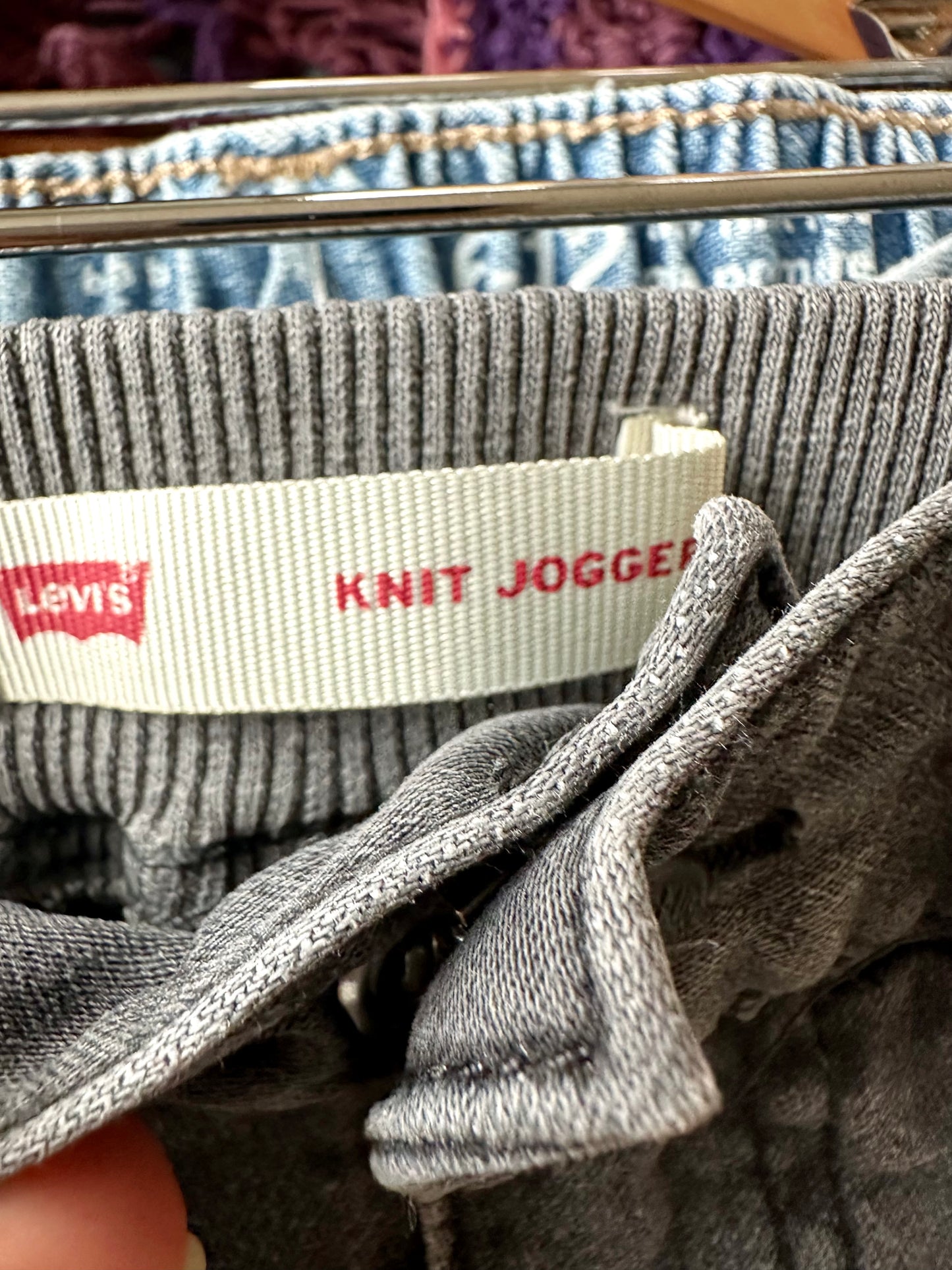 Grey Levi Joggers / 12m