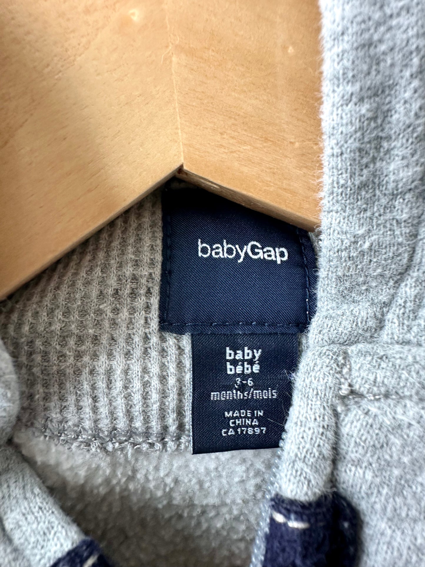 Gap Grey Hoodie / 3-6m