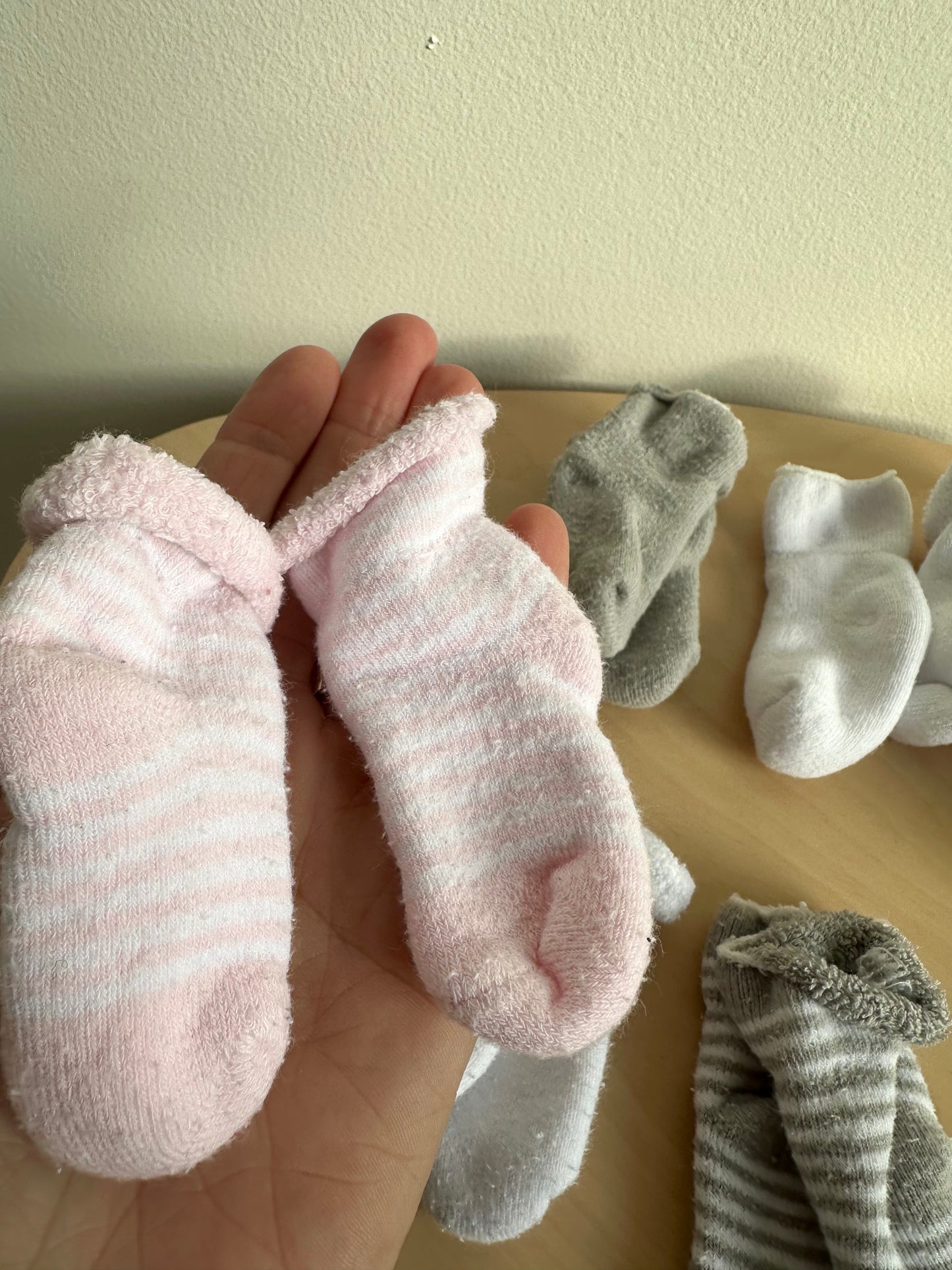 Set of 6 Preemie Socks
