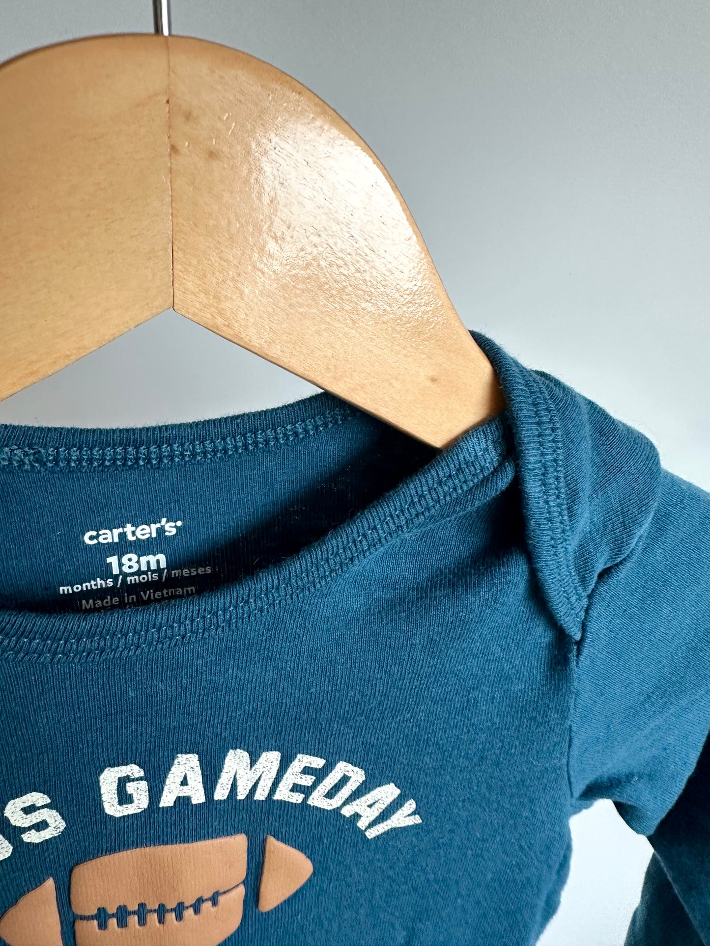 Dad's Gameday Buddy Bodysuit / 18m
