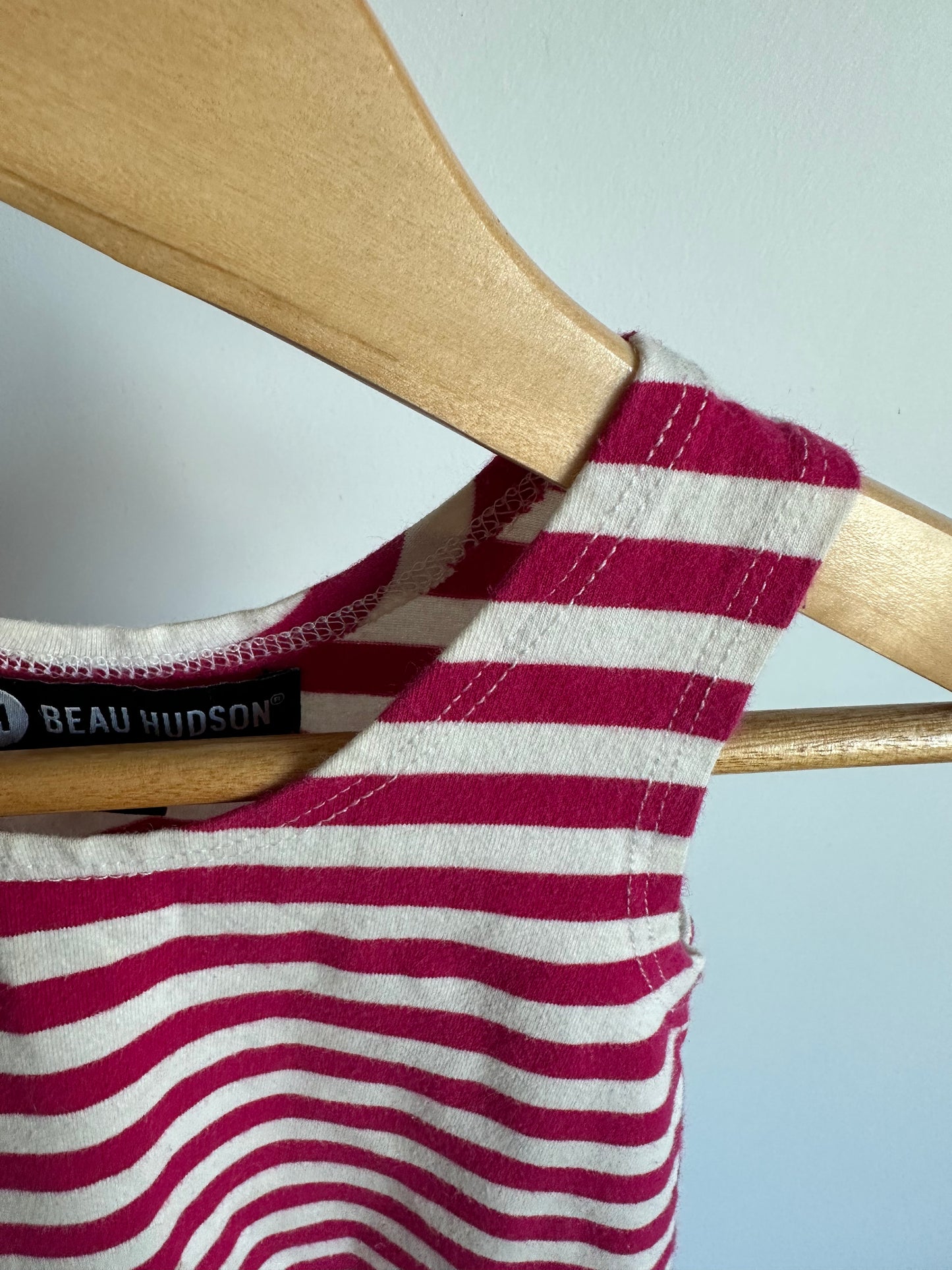 Red White Stripe Tank Top (PLAY) / 2T