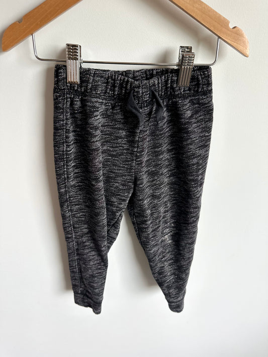 Black Tapered Joggers/ 2T