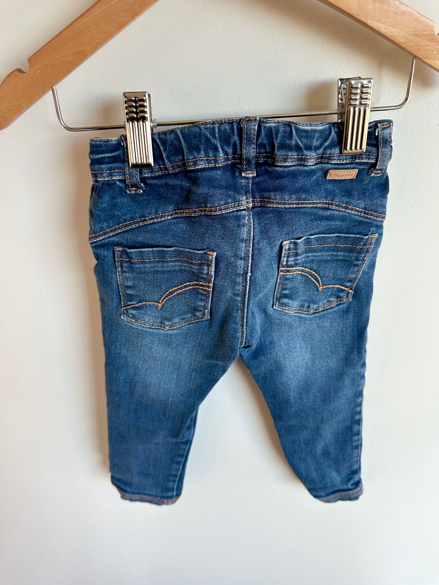 Mayoral Adjustable Waist Jeans / 12m