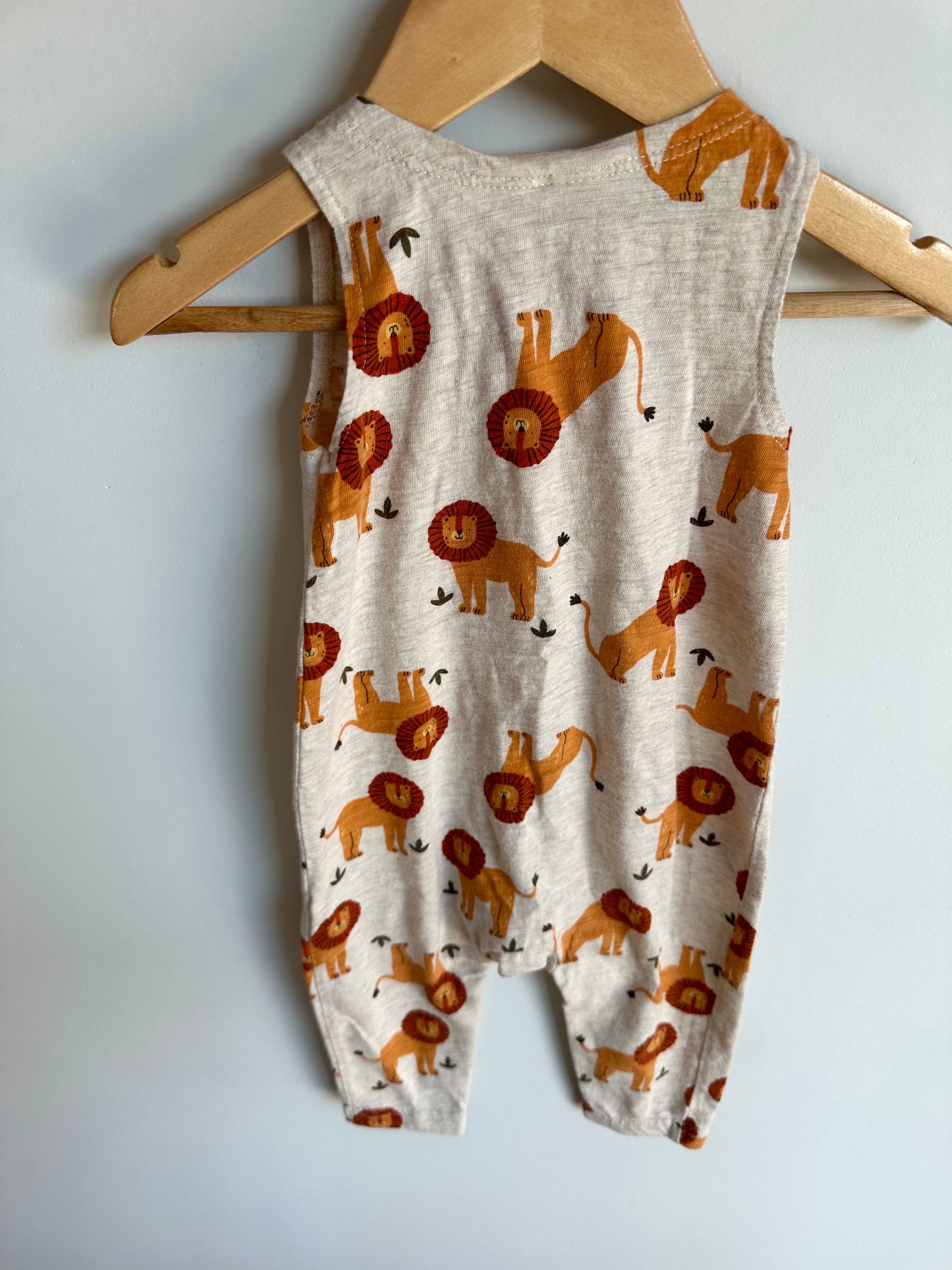 Lion Sleeveless Jumpsuit / 12-18m