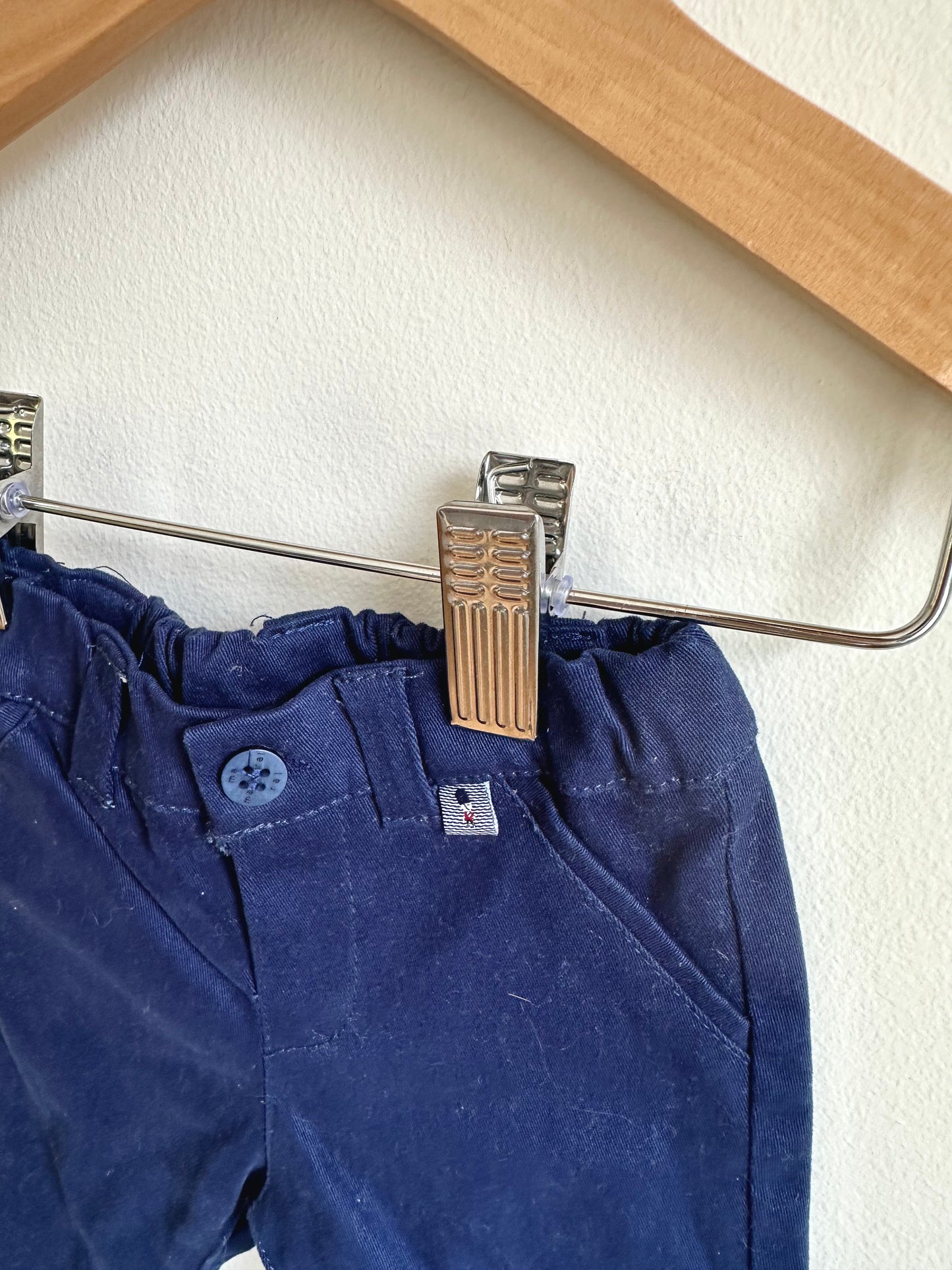 Mayoral Dressy Blue Trousers / 0-1m