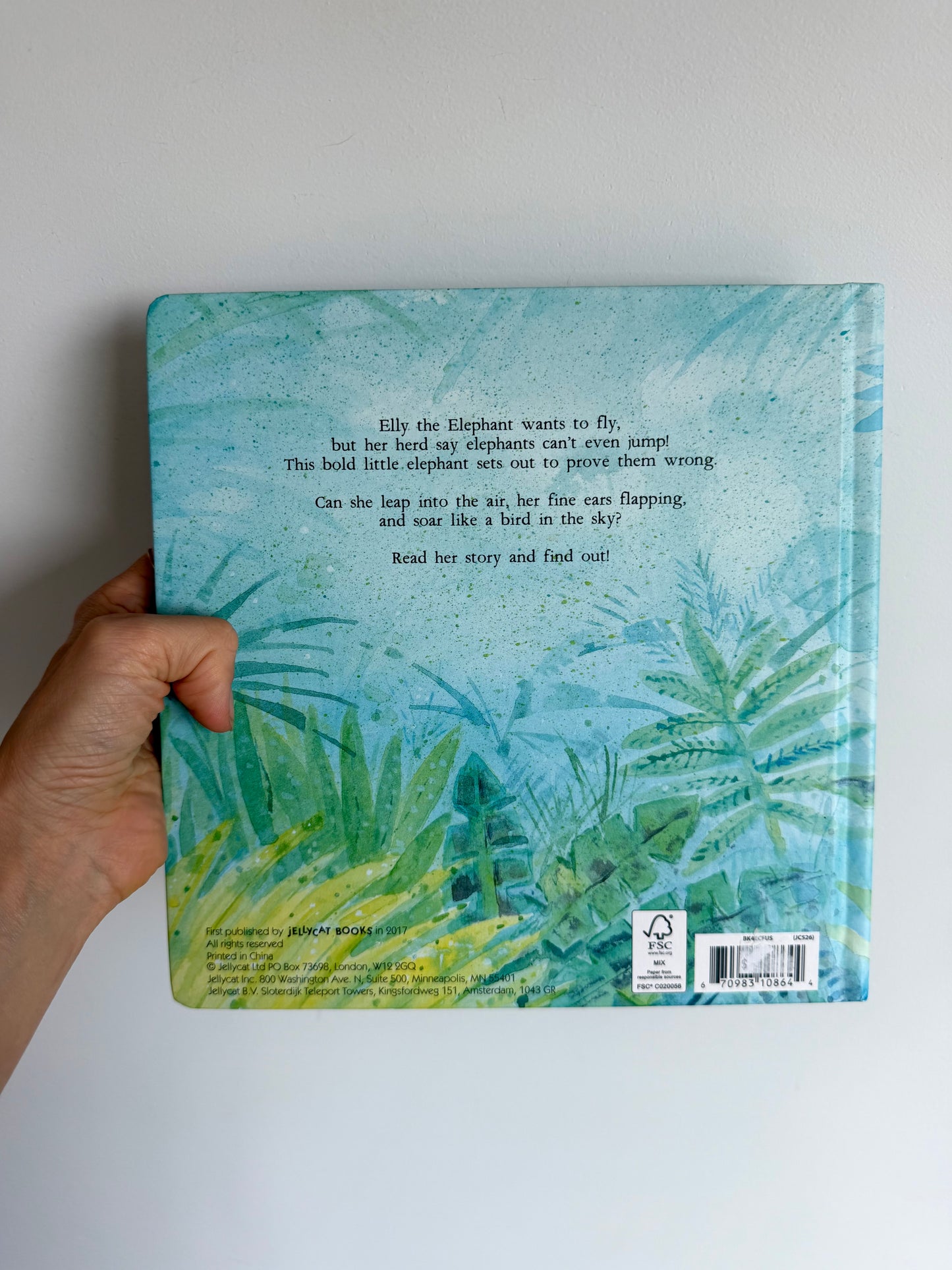 Elephants Can't Fly Book / 0-3 years (No Shipping)