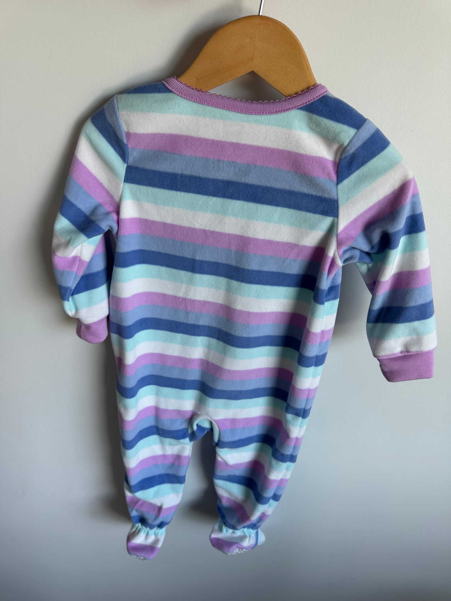 Llama Striped Footed Sleeper / 18m