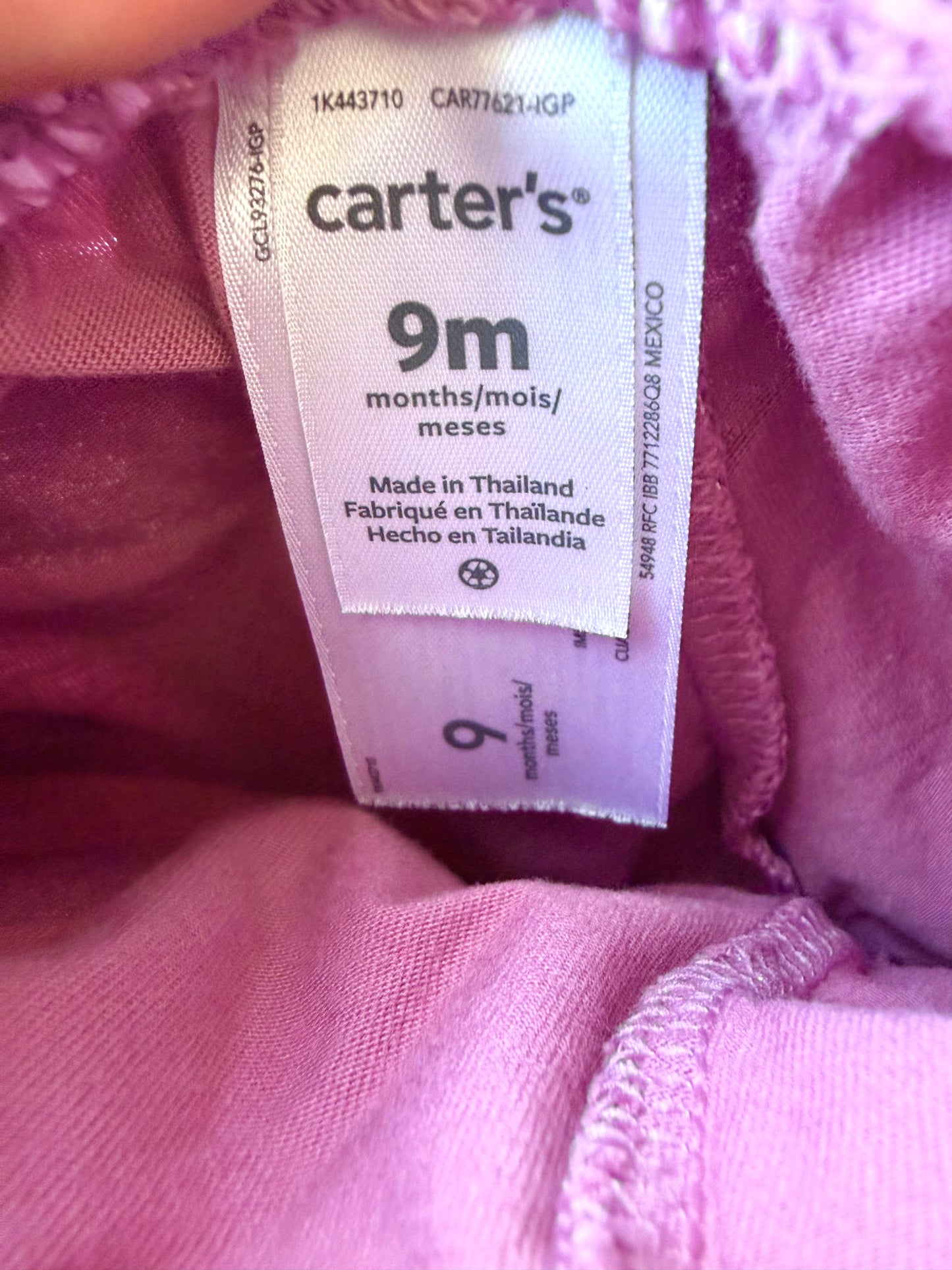 Pink Dot Bubble Shorts / 9m