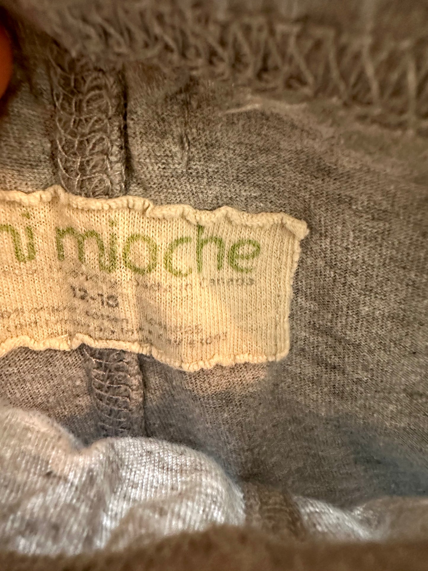 Made in Canada Grey Leggings / 12-18m